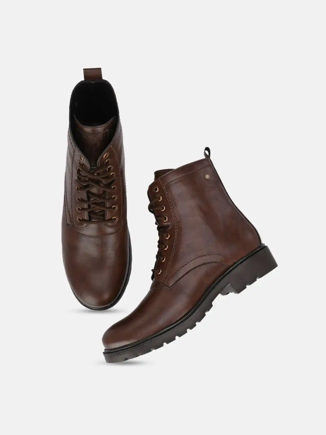 靴 aclent Lace up switching long boots Buy Big Fox Men Ankle Length Hiking Lace-Ups Boots - Boots for Men