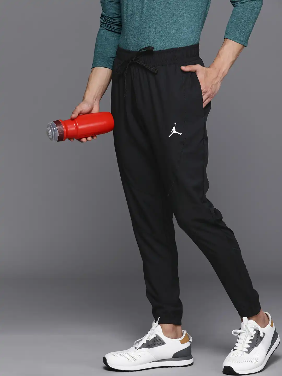 Buy Nike Men Black Jordan Sport Dri-FIT Trackpants - Track Pants