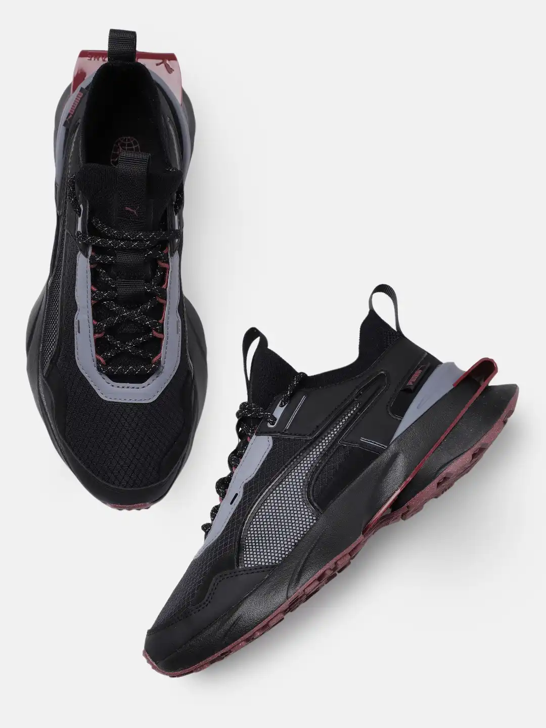 Buy Puma Unisex Solid Pwrframe OP-1 Trail Concrete Regular