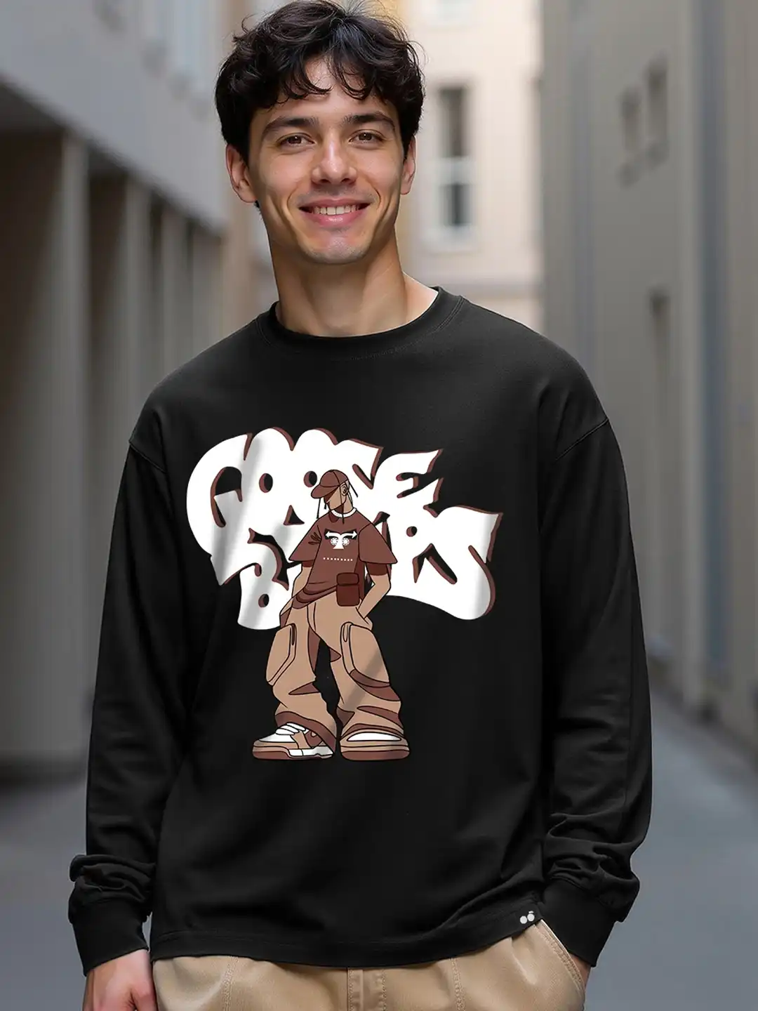 Buy Bewakoof Men Printed Oversize Cotton T-shirt - Tshirts for Men