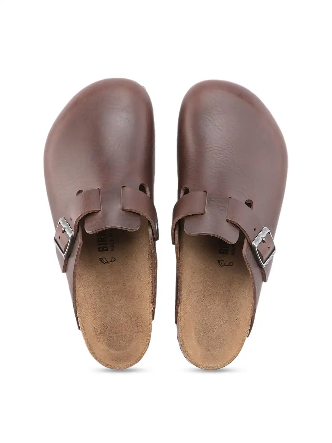 Buy Birkenstock Boston Vintage Wood Roast Regular Width Natural