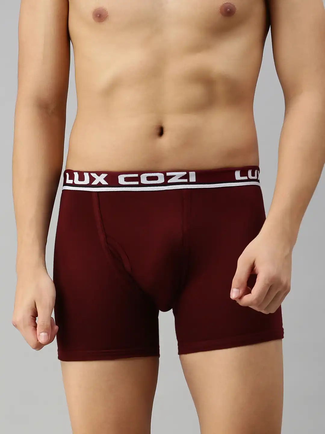 soushi Buy Lux Cozi Men Plus Size Pack Of 6 Assorted Trunks - Trunk for