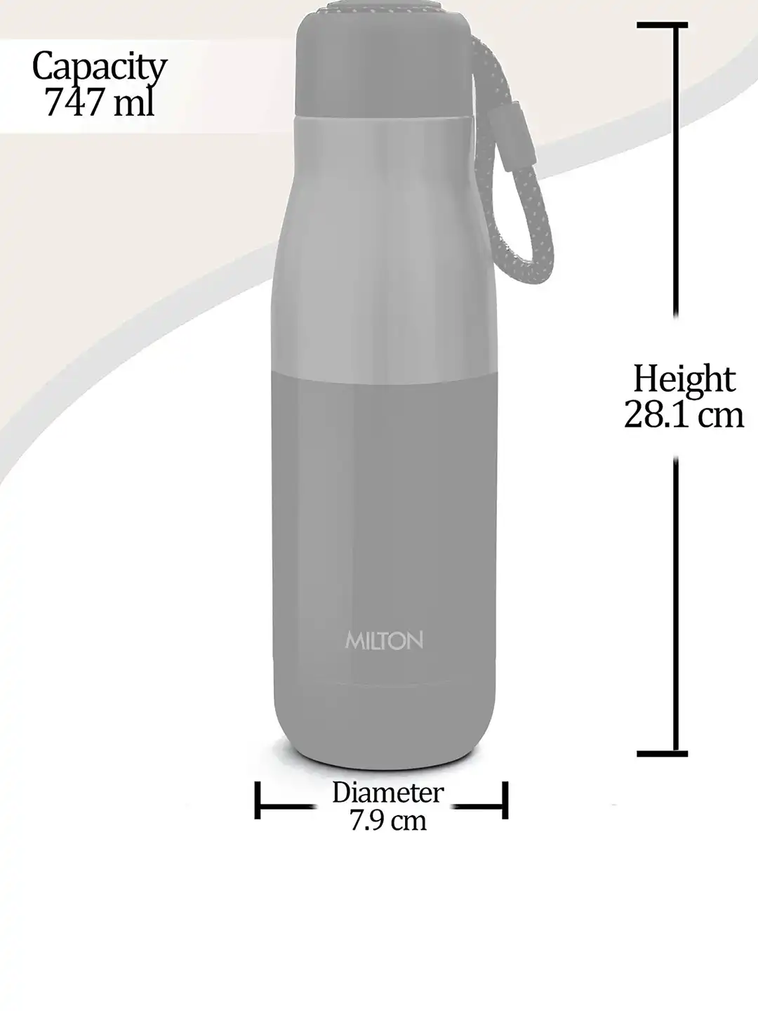 Buy Milton Eminent 800 Purple Thermosteel Hot and Cold Water