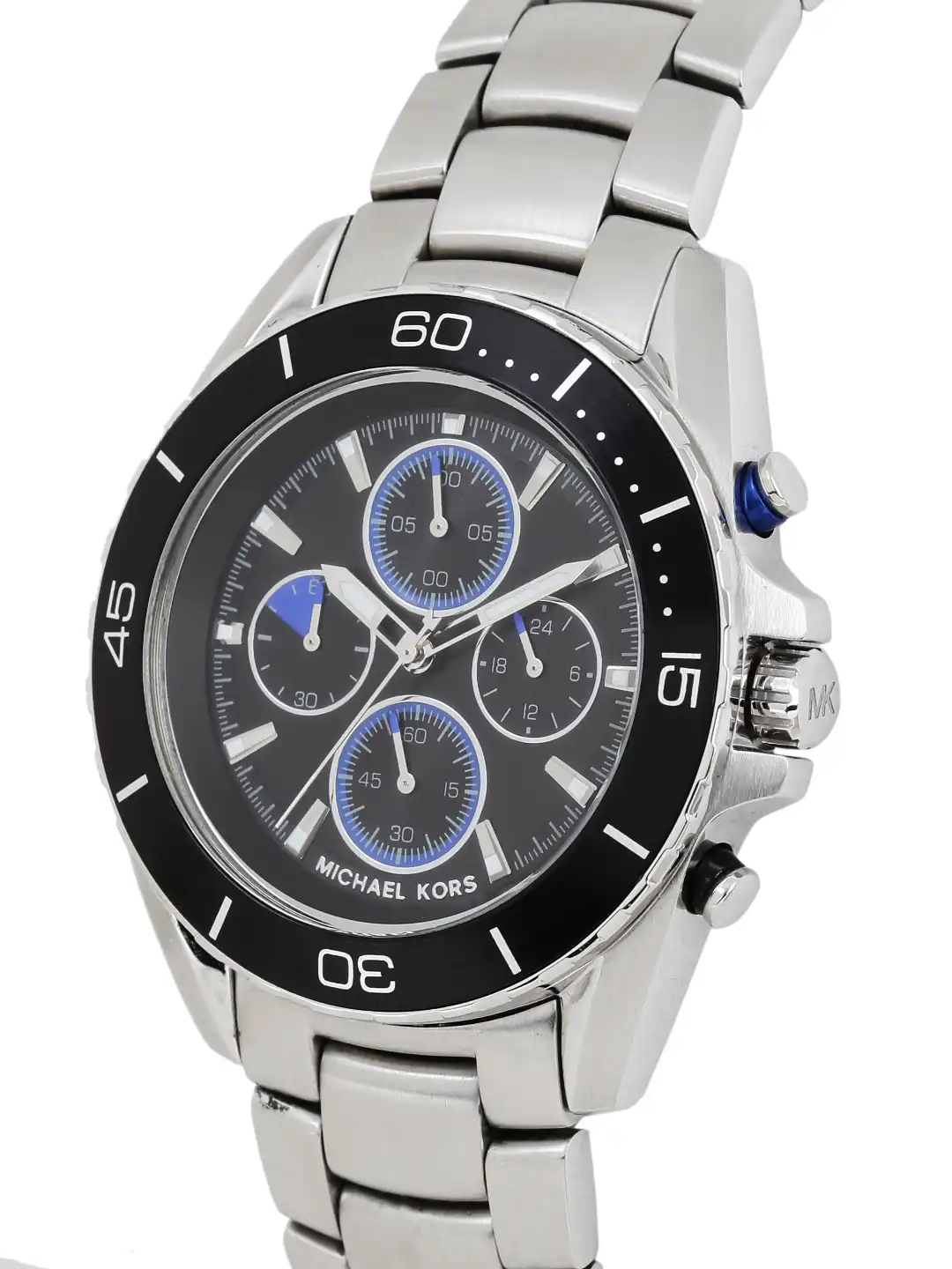 Buy Michael Kors JETMASTER Men Black Analogue Watch MK8462