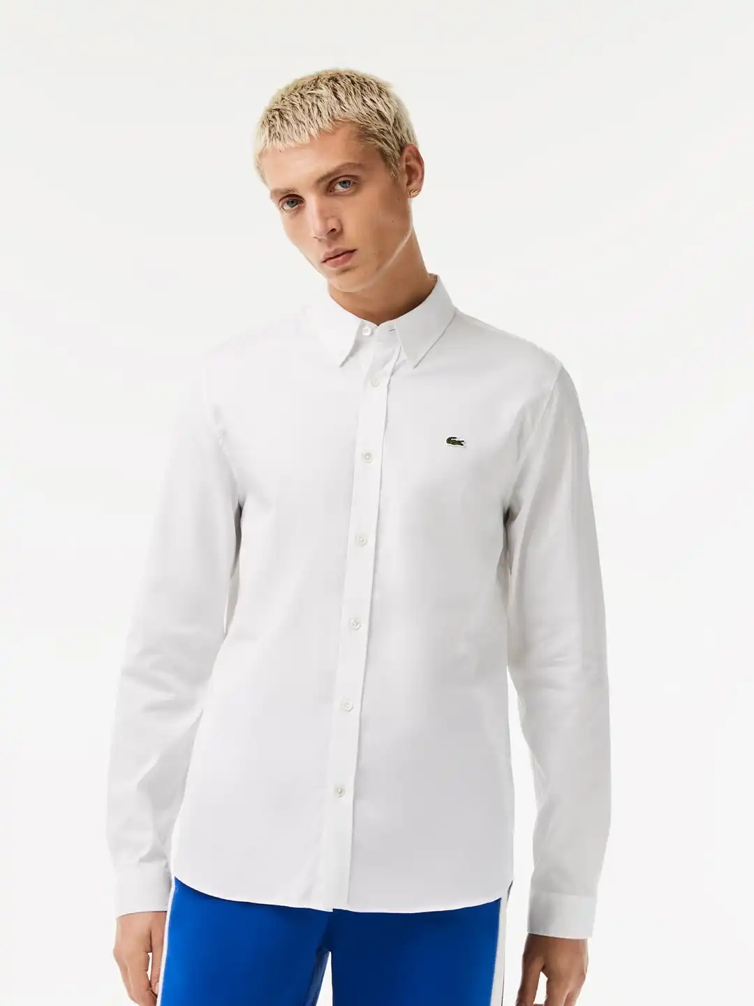 Myntra Lacoste Shirt Slim Fit Myntra T Shirt Polo Lacoste Slim Fit Buy Blue Tshirts For Men By Lacoste  Online