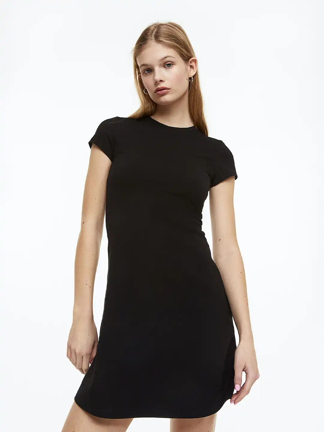 flared skirt jersey dress Hello_Fifth on LTK