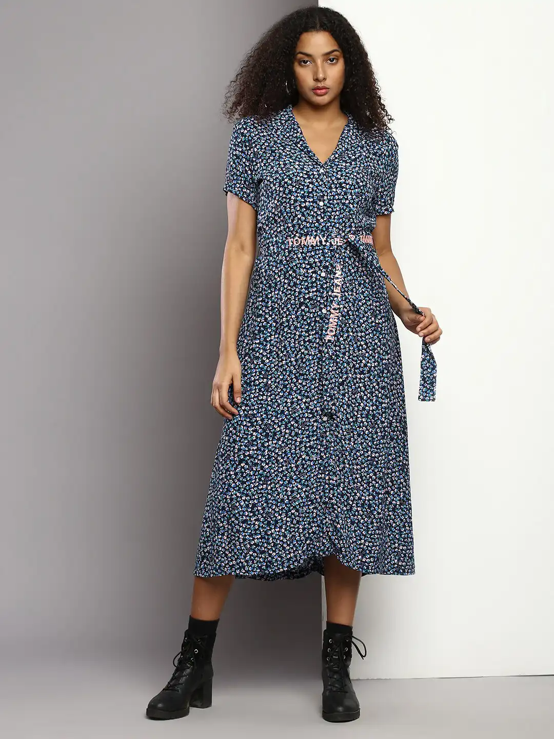 nellie linen dress Nellie Linen Dress: Palm Embroidered XXS / Palm Embroidered main image 0