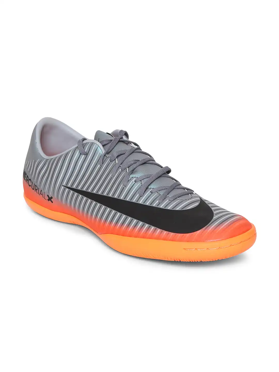 Buy Nike Men Grey MERCURIALX VICTORY VI CR7 IC Football Shoes