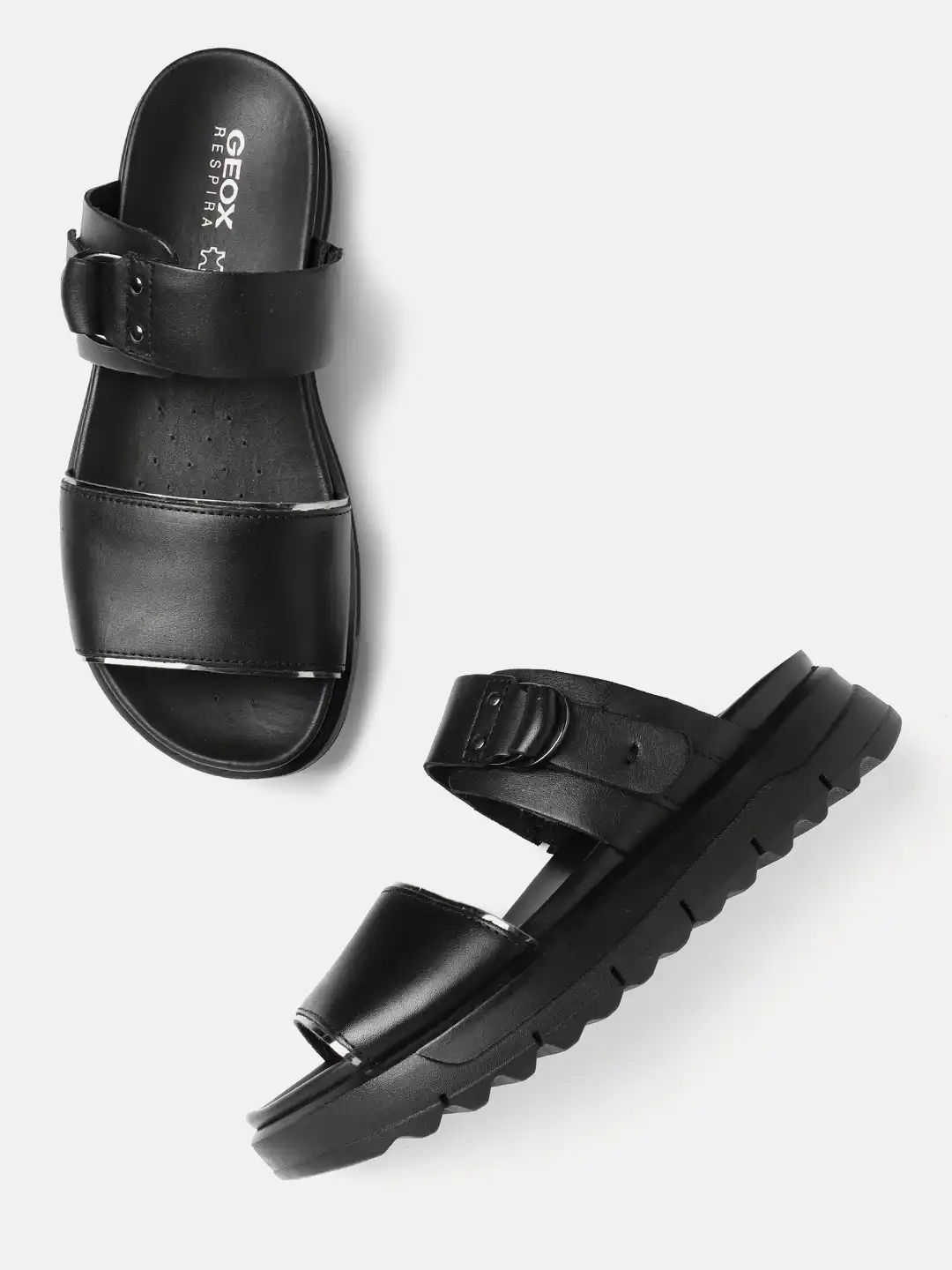 Buy Geox Women D Xand 2.1S Leather Sandals - Heels for Women