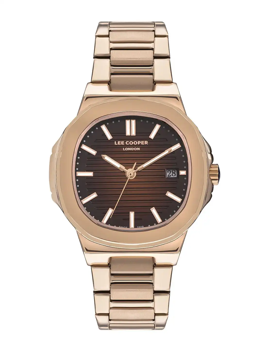 Buy Lee Cooper Men Brass Stainless Steel Bracelet Style Straps