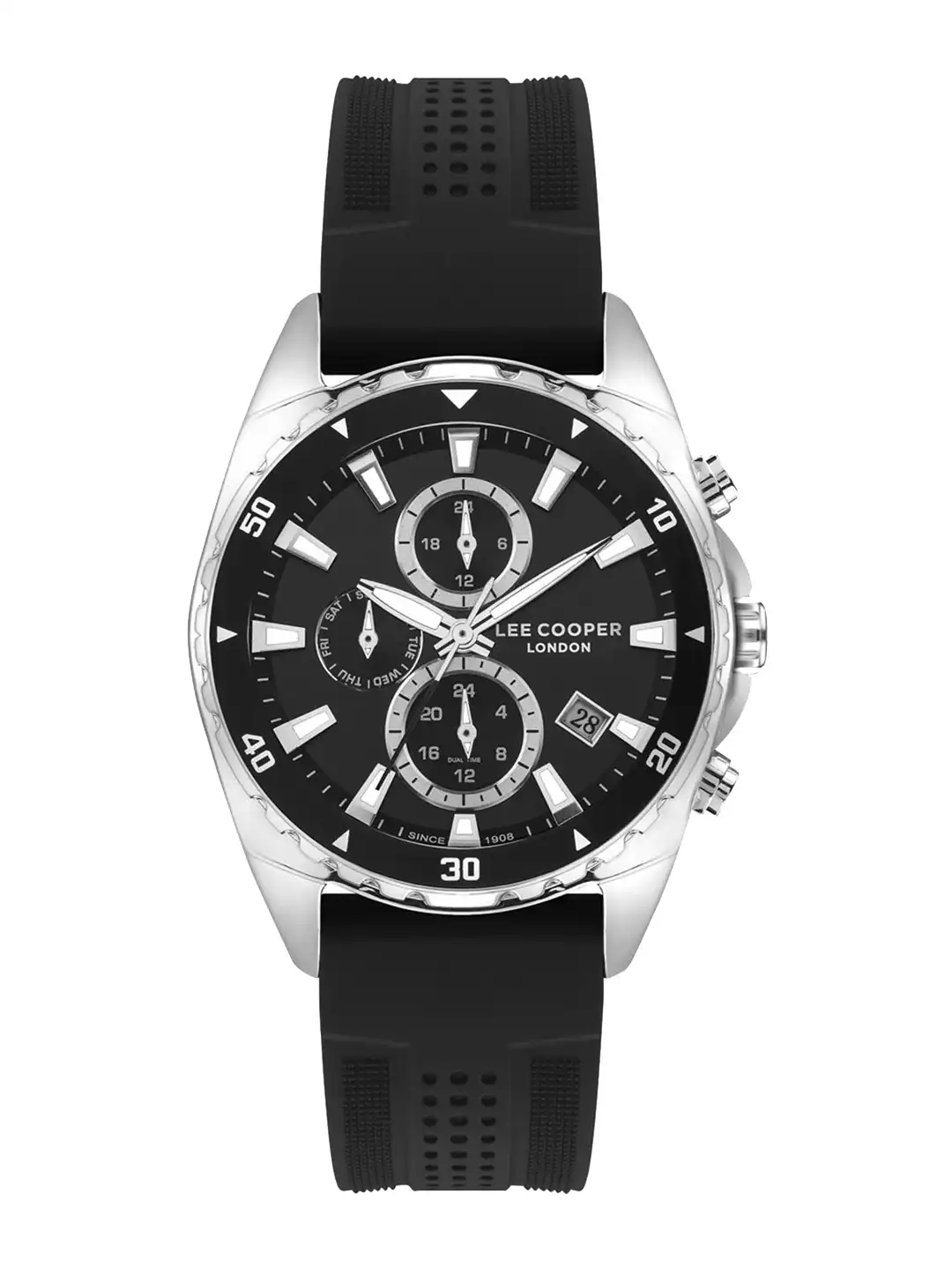 Buy Lee Cooper Men Brass Straps Analogue Multi Function Watch