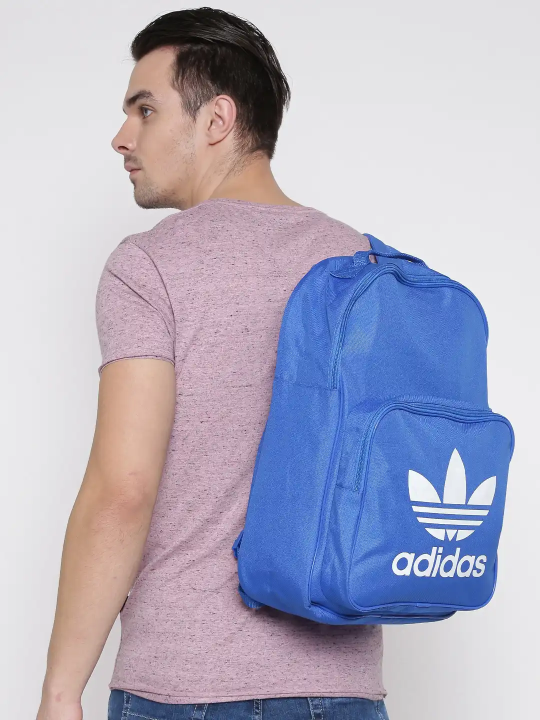Buy ADIDAS Originals Unisex Blue Brand Logo Backpack - Backpacks for Unisex  2236466 | Myntra