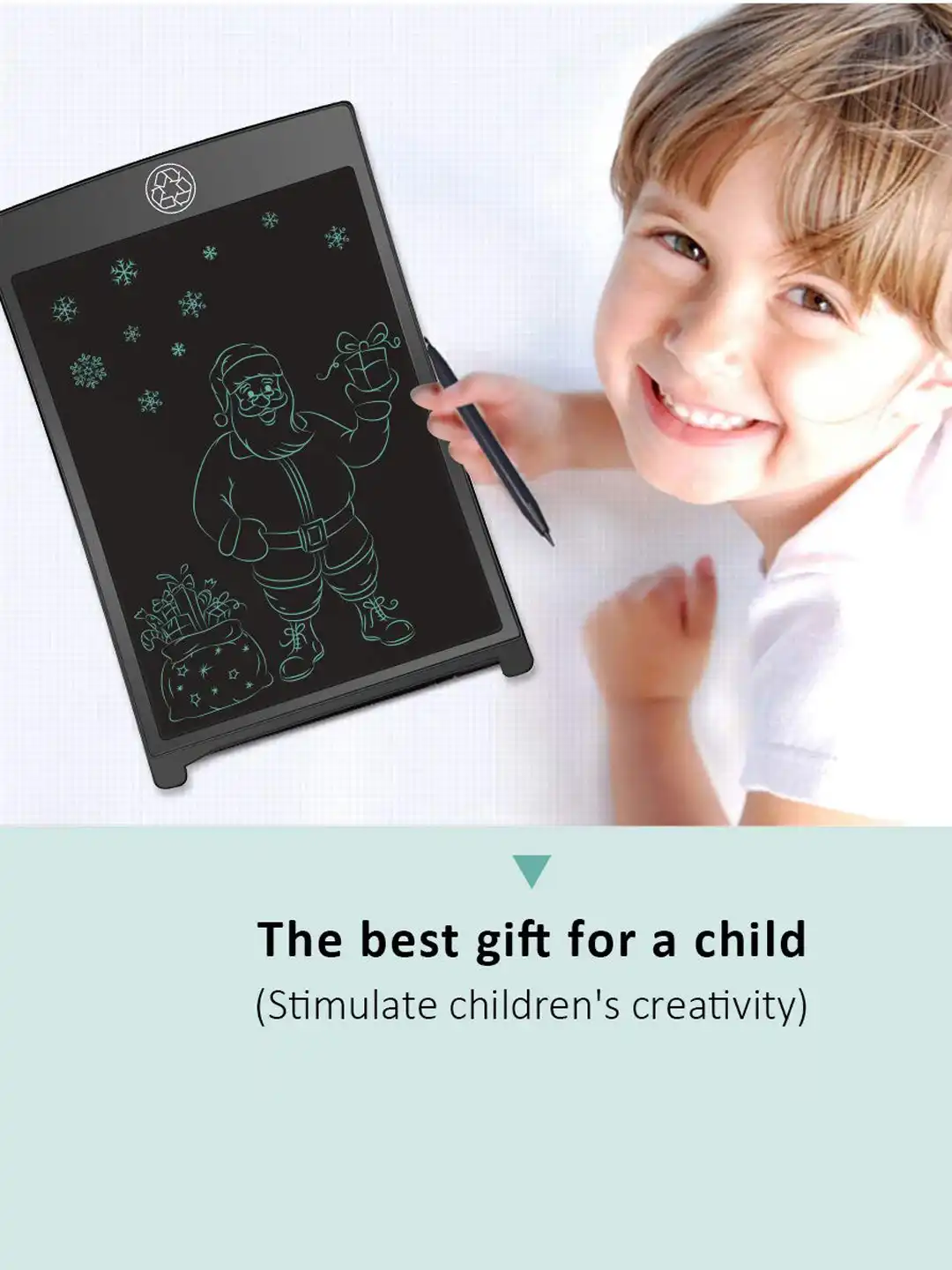 Buy CHOCOZONE Kids Re-Writable LCD Digital Notepad Learning Toys