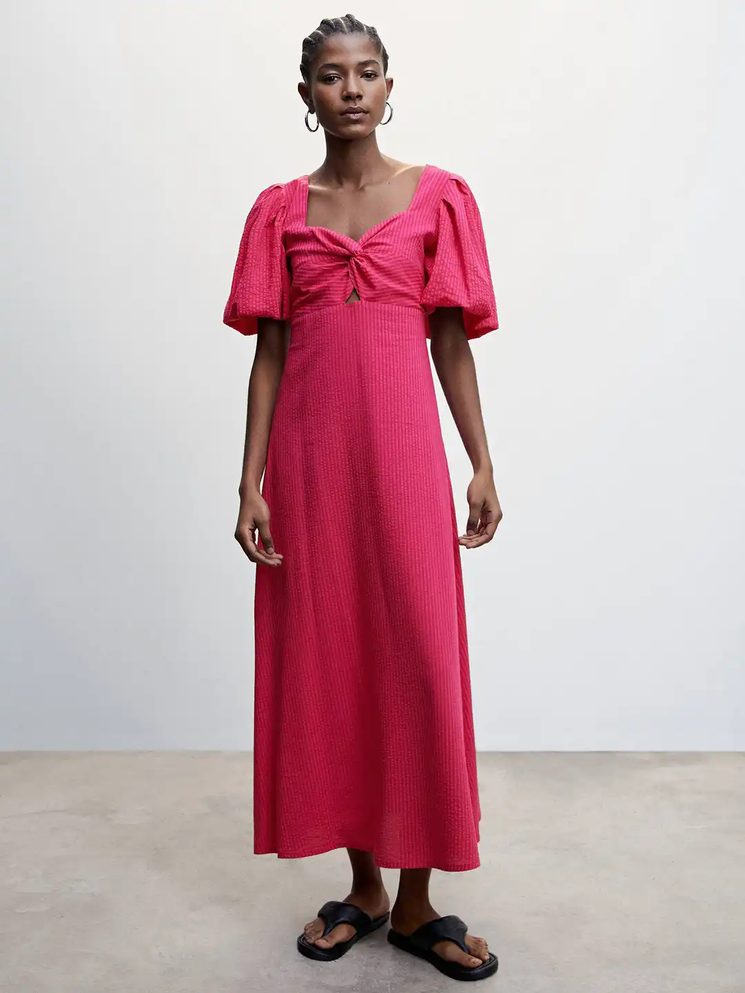 baha long sleeve maxi dress Pia Long Sleeve Maxi Dress In Spellbound main image 0