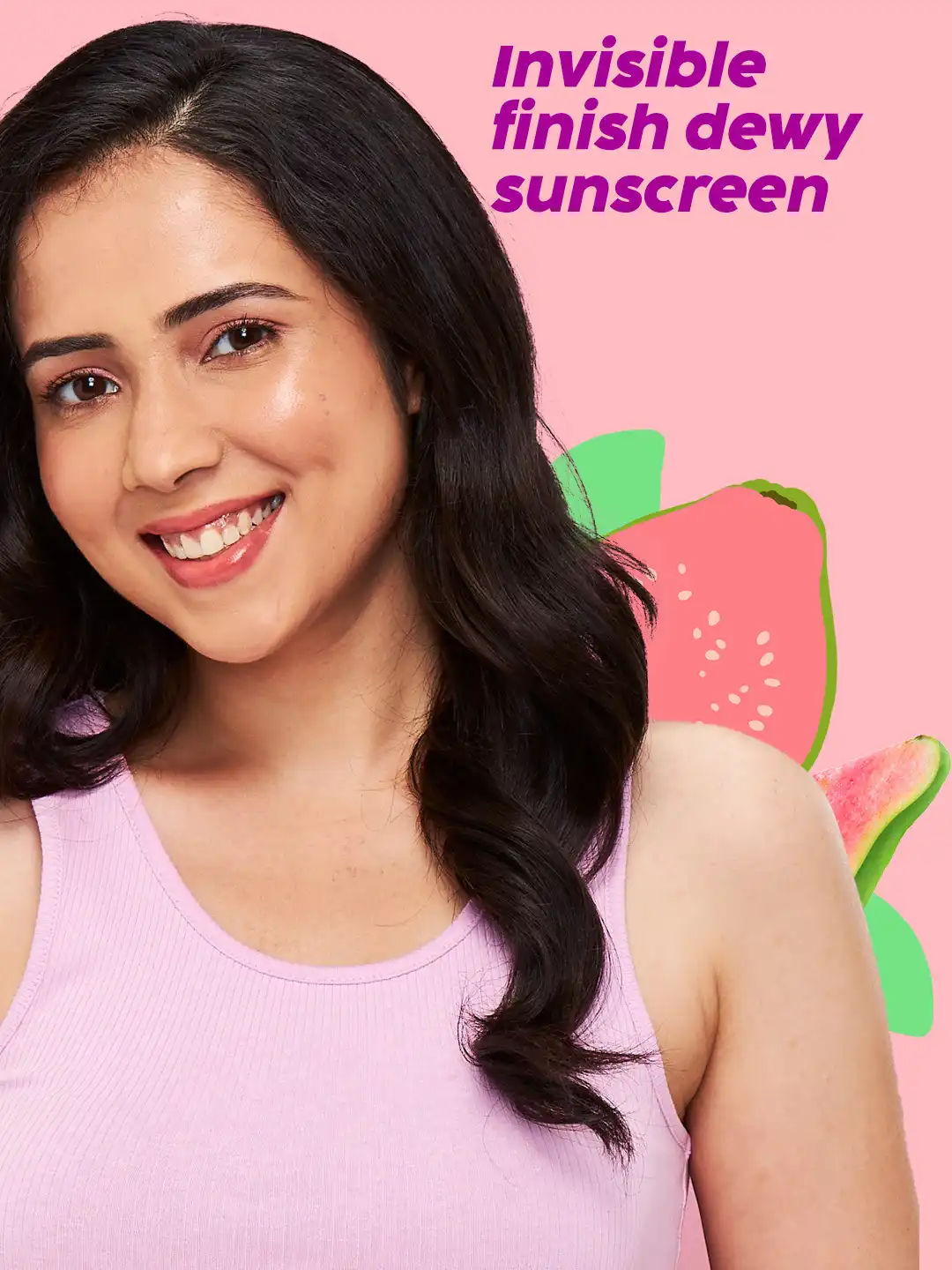 Buy PLIX THE PLANT FIX Guava Glow Invisible Sunscreen Gel SPF50+