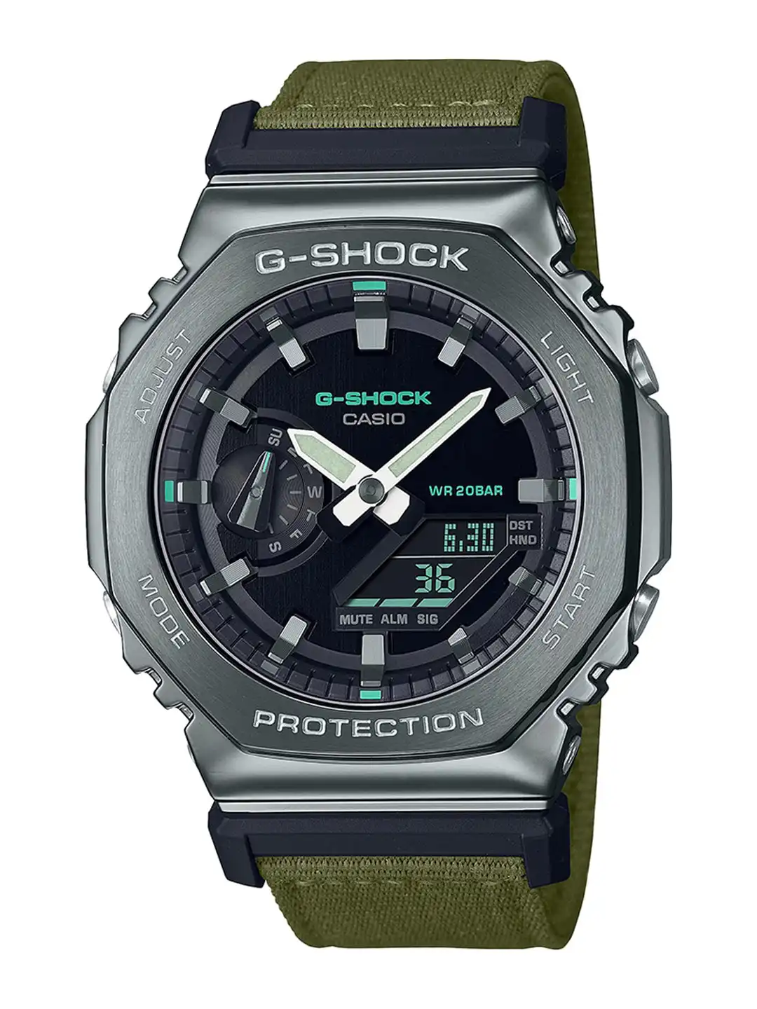 Buy CASIO Men G-Shock G-Steel GM-2100CB-3ADR Grey Ana-Digi Dial