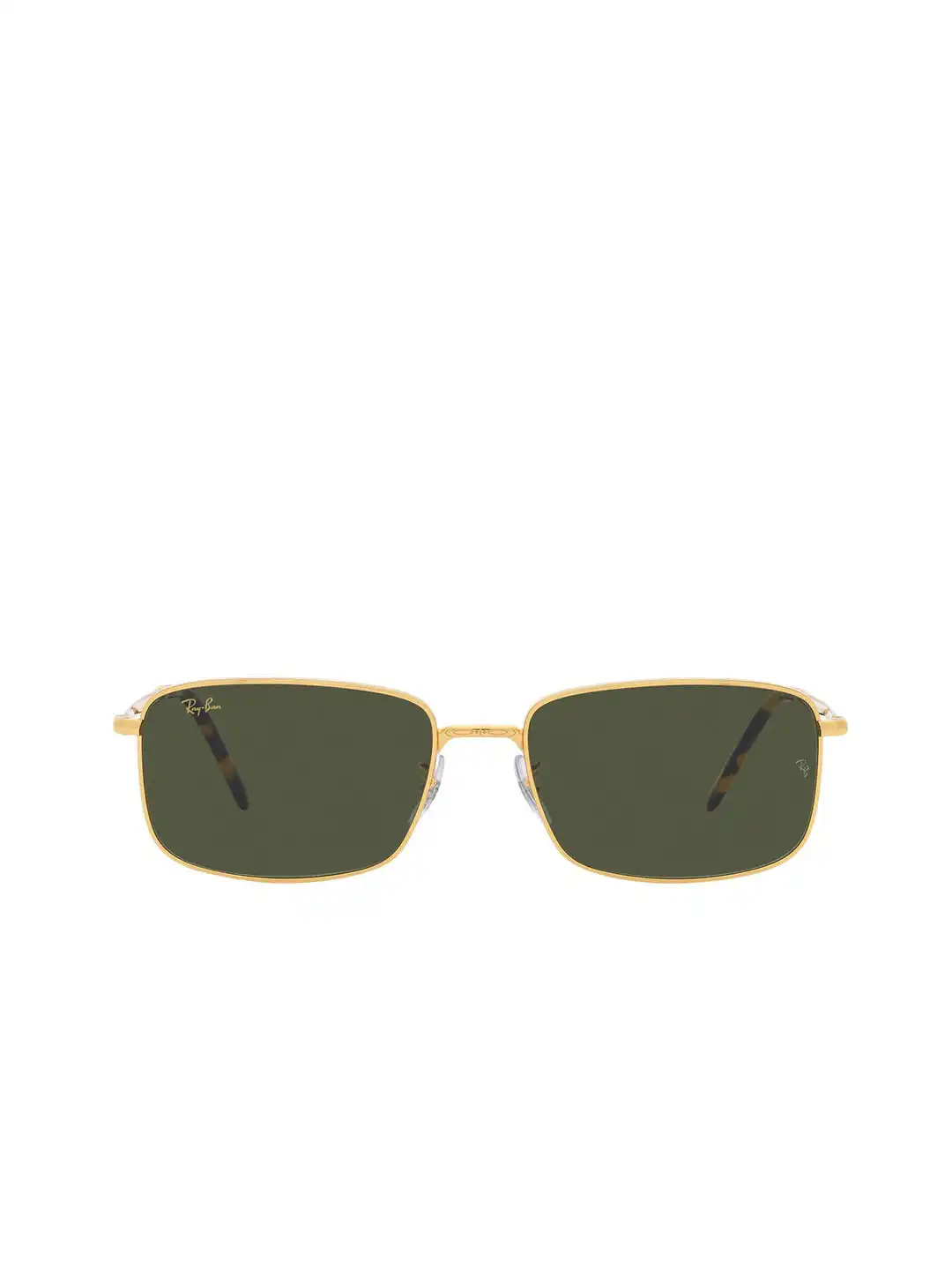 Buy RAY-BAN Unisex UV Protected Green Lens Rectangle Sunglasses
