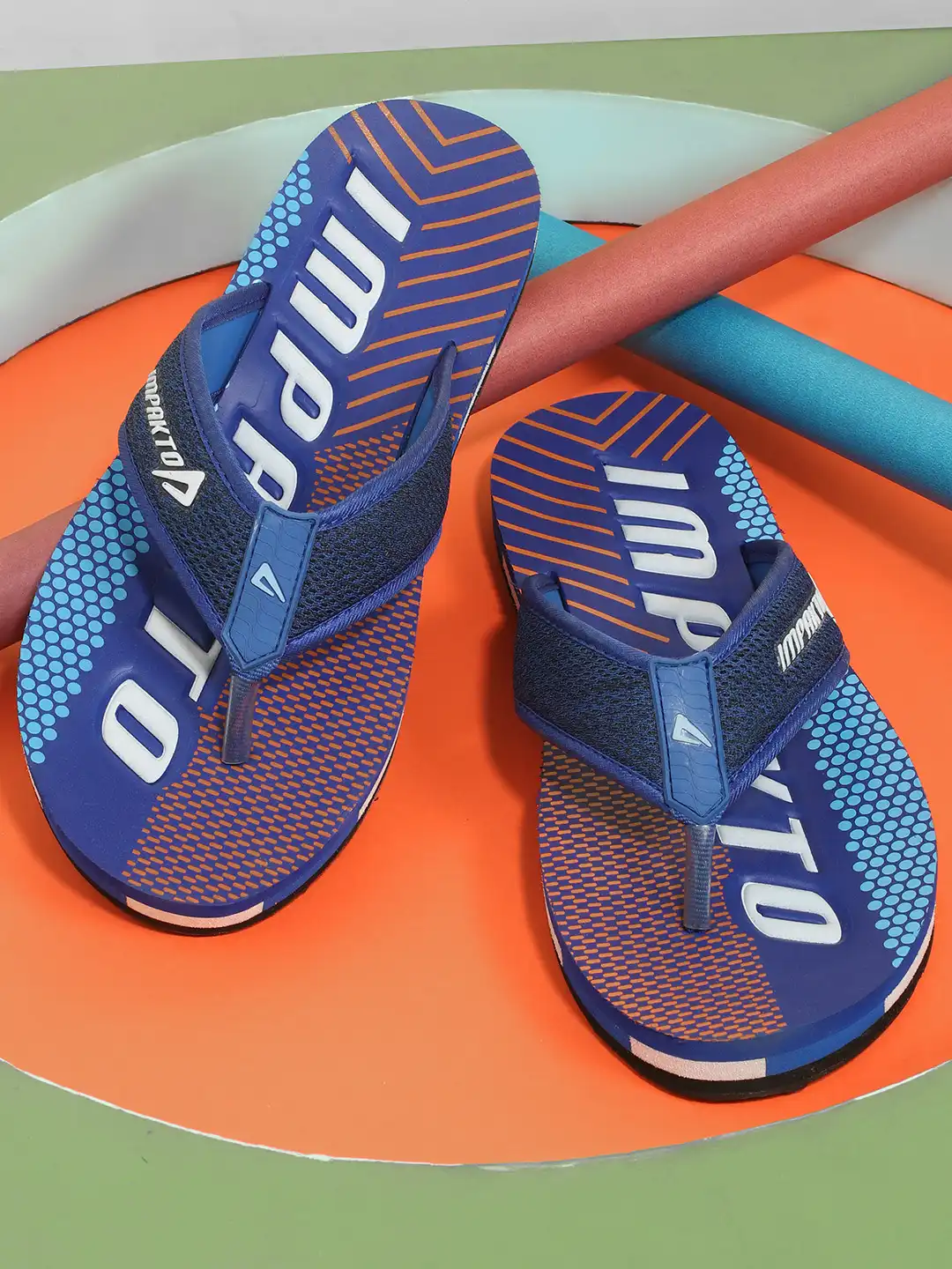 Buy IMPAKTO Men Printed Thong Flip-Flops - Flip Flops for Men