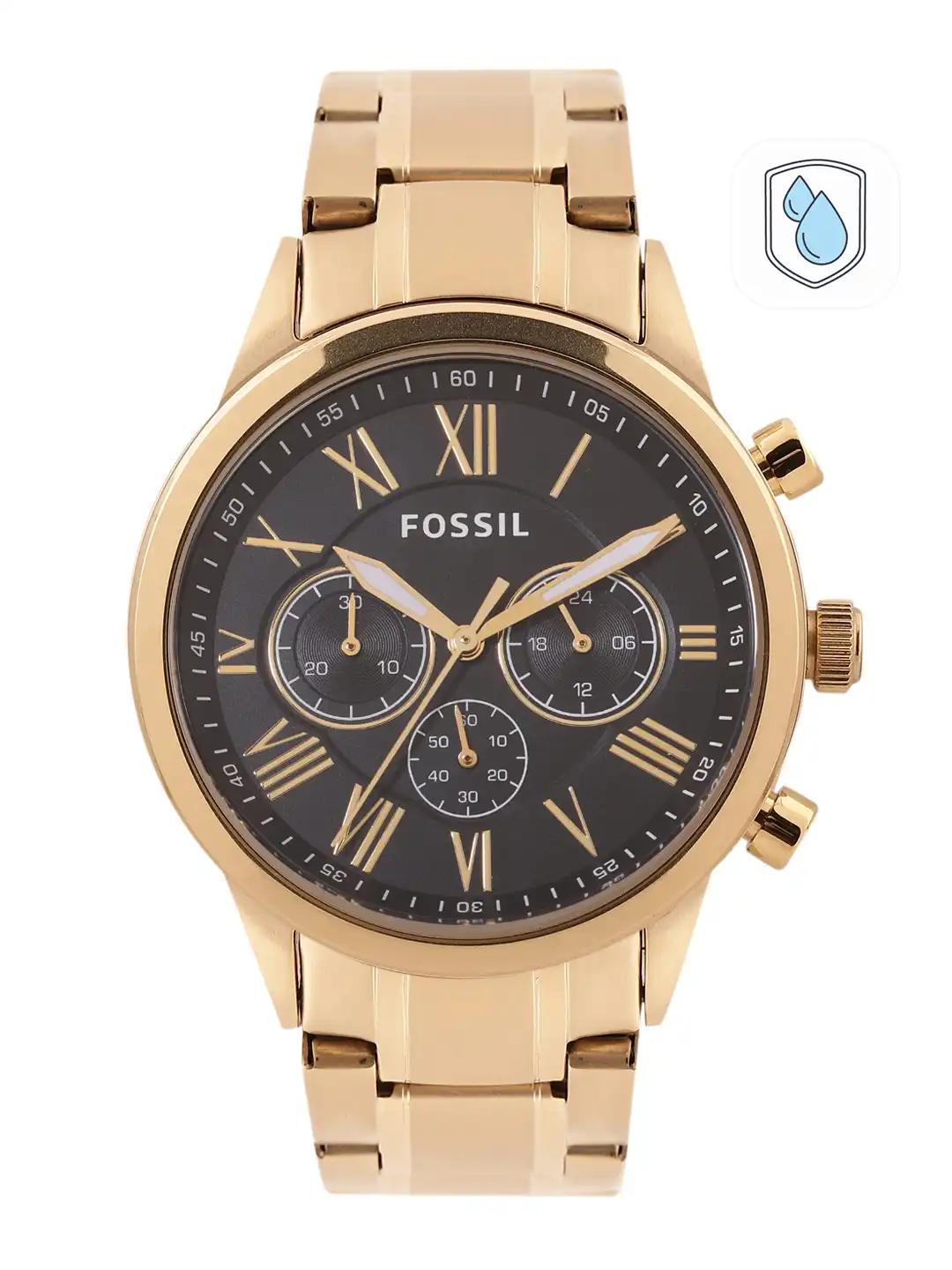 Buy Fossil Men Flynn Midsize Bracelet Style Analogue Chronograph