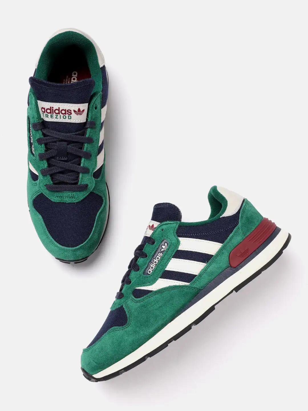 Buy ADIDAS Originals Men Colourblocked TREZIOD 2 Sneakers with