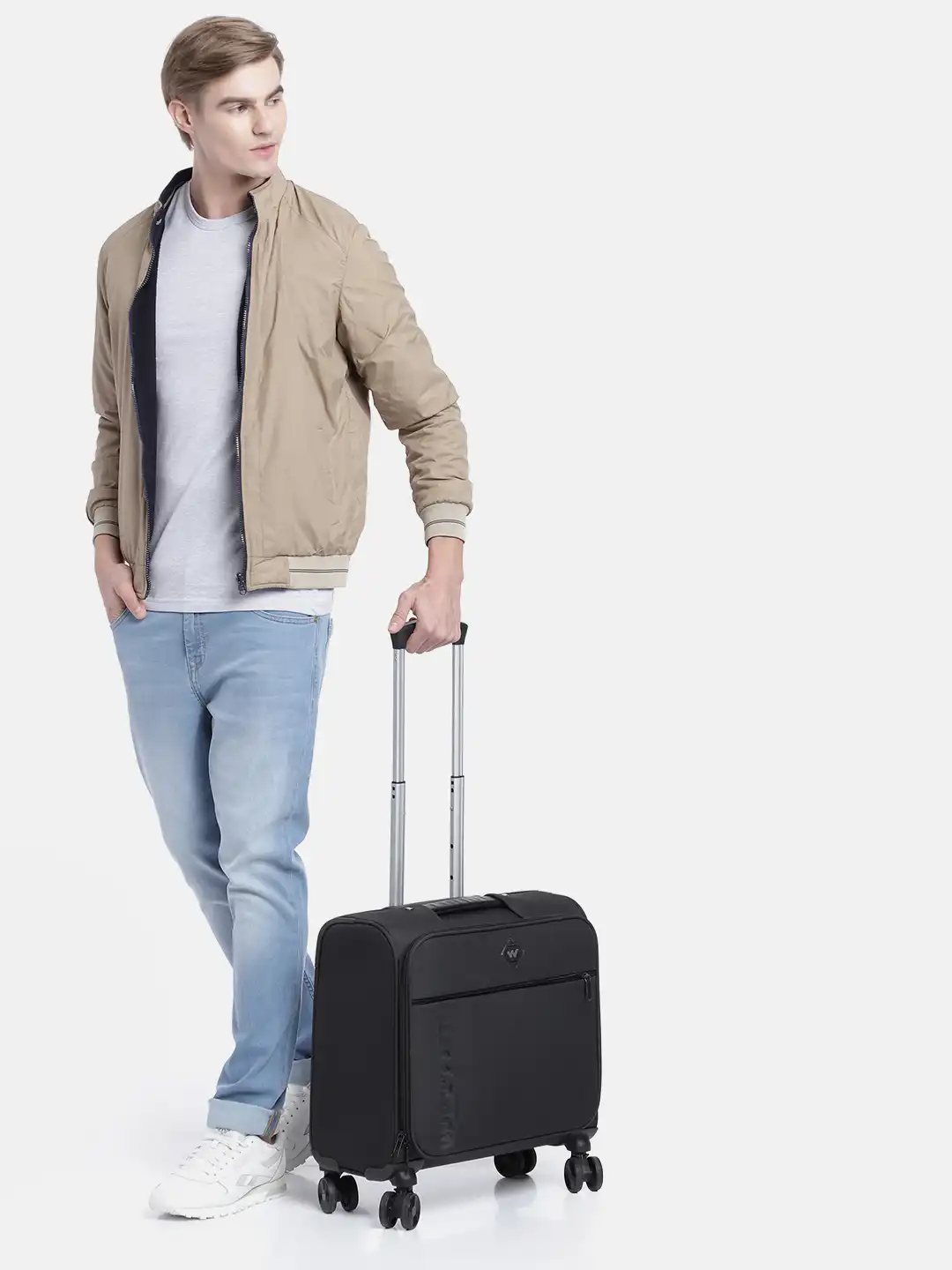 Buy Wildcraft Zenith Onli Soft Overnighter Trolley Suitcase