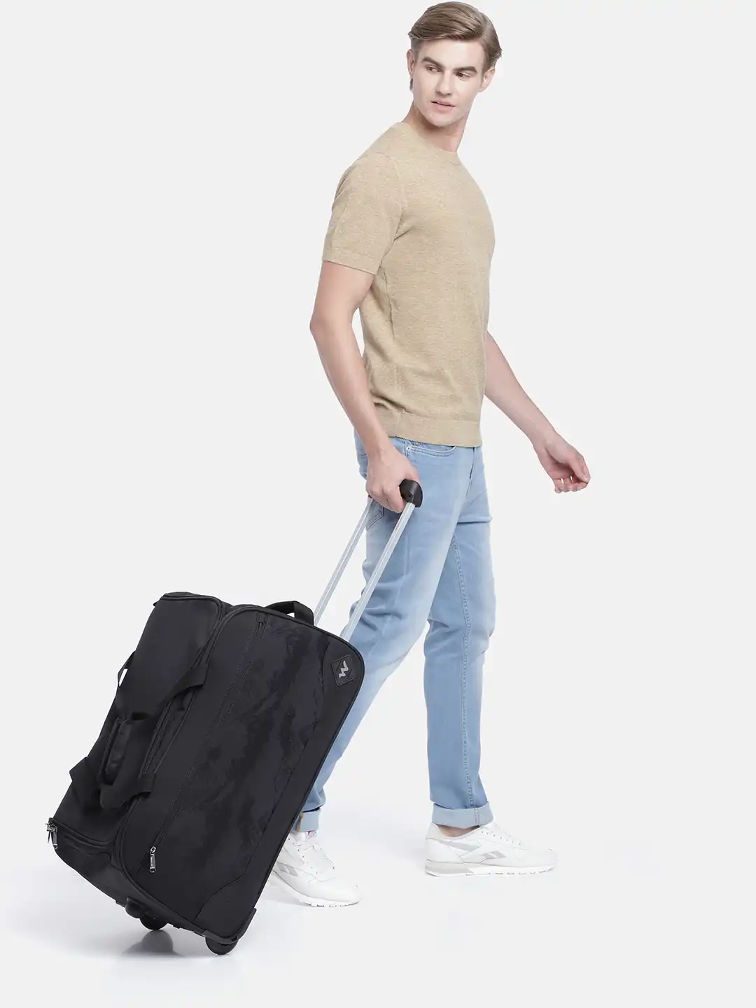 Buy Wildcraft Corvus Onli Soft Large Duffel Trolley Suitcase