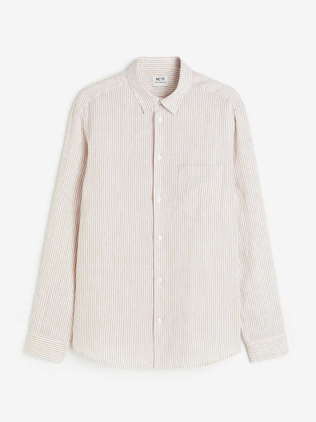 no collar dress shirt h&m H&M linen chinese collar shirt (L on tag) 9.5/10 condition swipe to see more pics/ measurements/ issues of the item Mine349 Steal449 (automatically yours) *model's height 5'9 Stealing ends tonight at 12MN