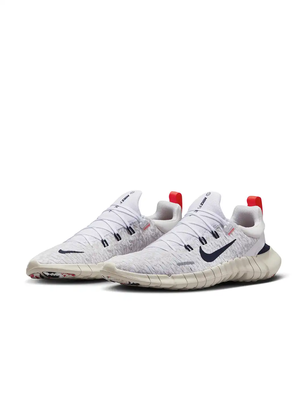 nike free run 5.0 white mens