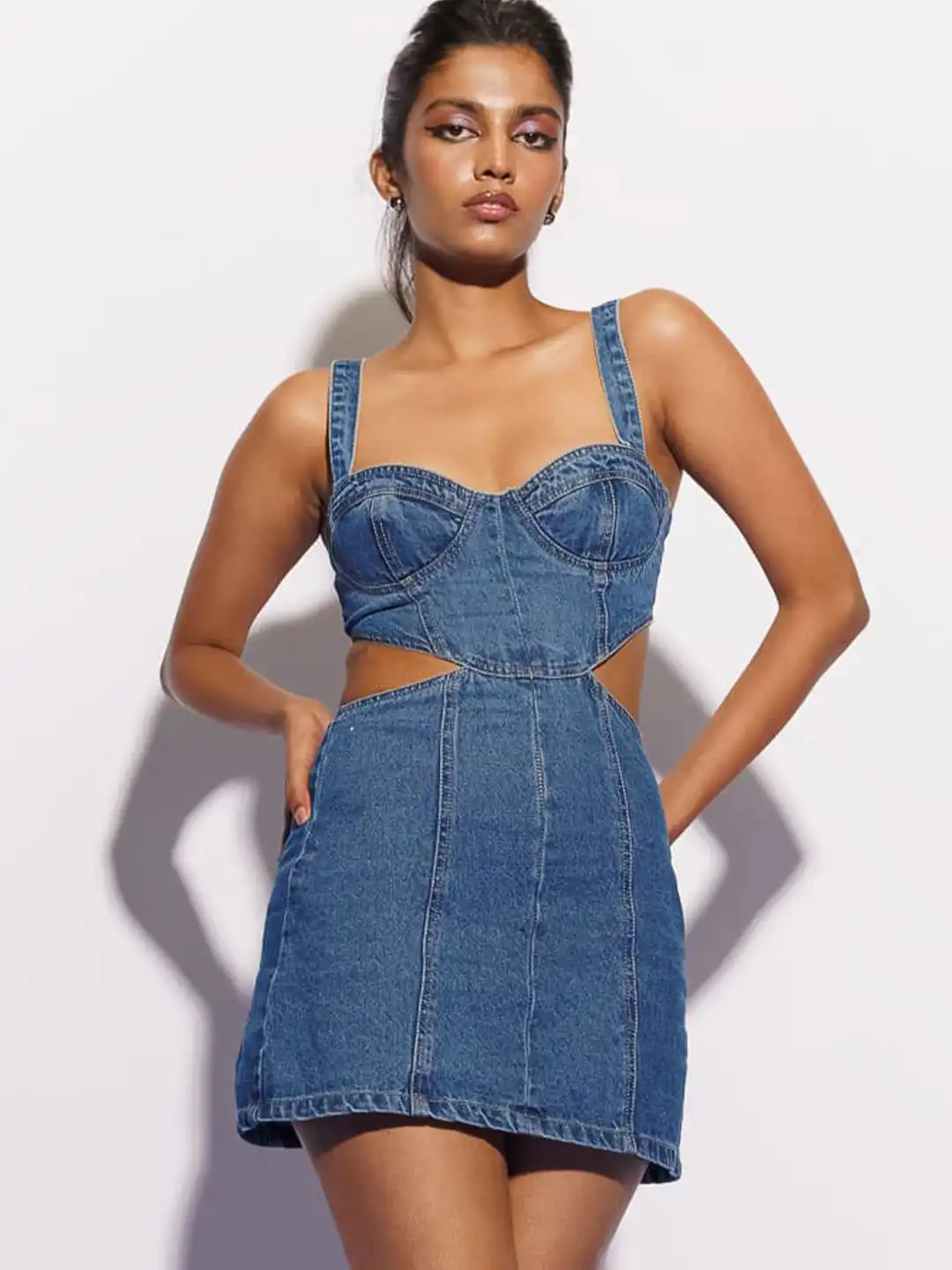 freakins dress These dresses  , ., ., @freakinsindia I m in Xs small size but the last is too tight so for that I will go for one size up , ., Use my coupon code for additional discounts Buy FREAKINS Olive Green Strapless