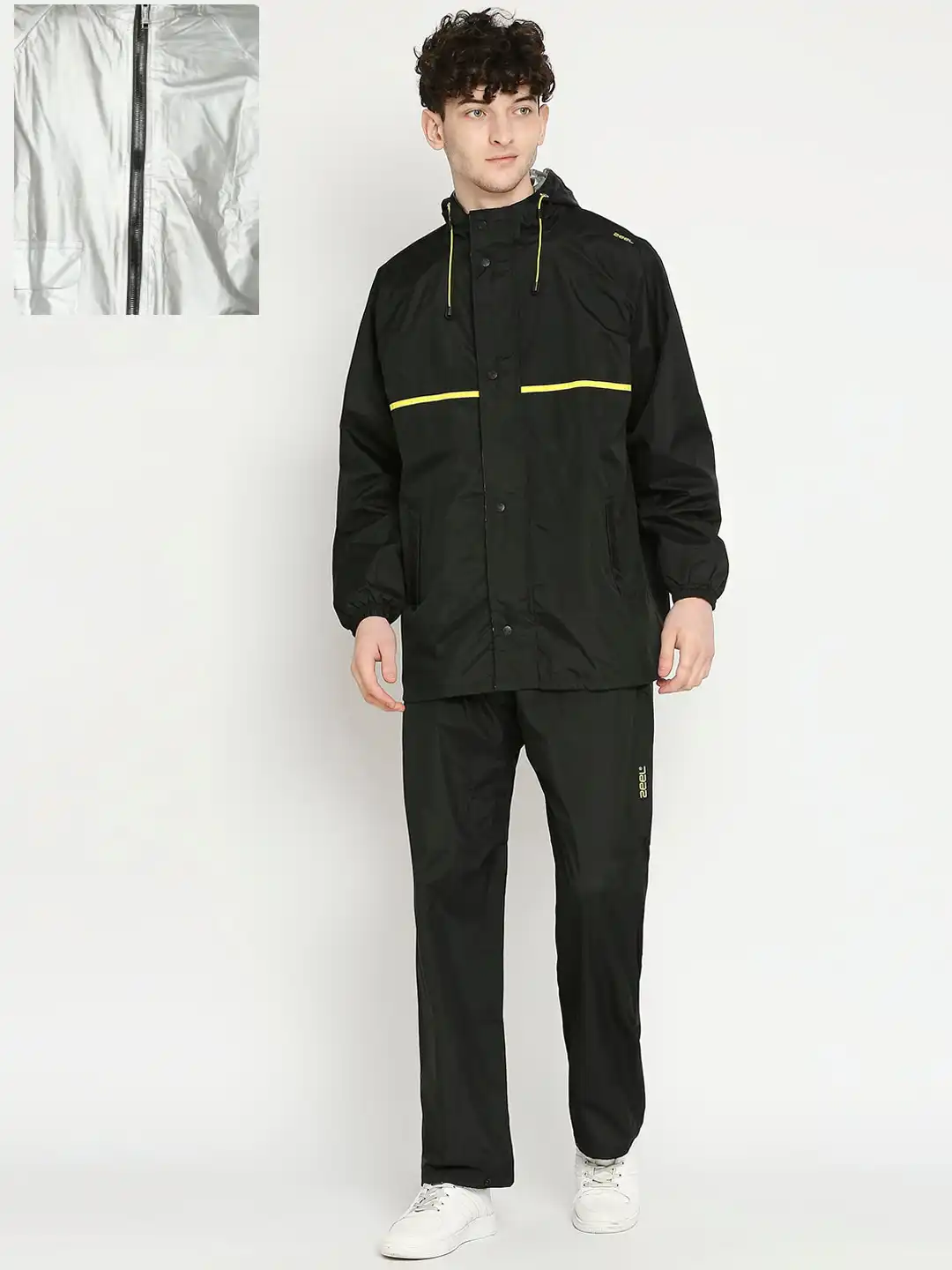 Buy Zeel Reversible Rain Jacket - Rain Jacket for Men 23478802