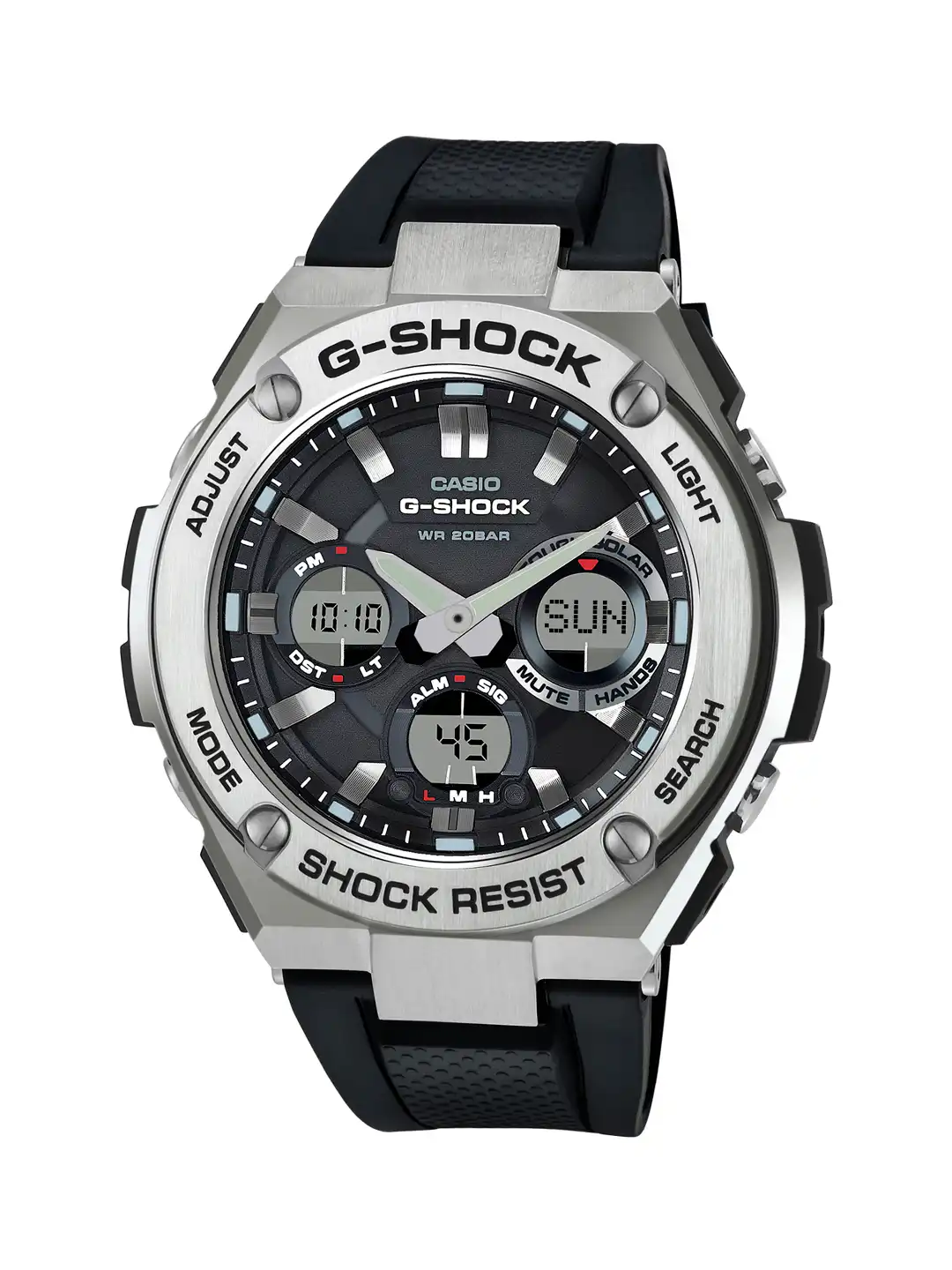 Buy Casio G-Shock GST-S110-1ADR Black Analog-Digital Dial Resin