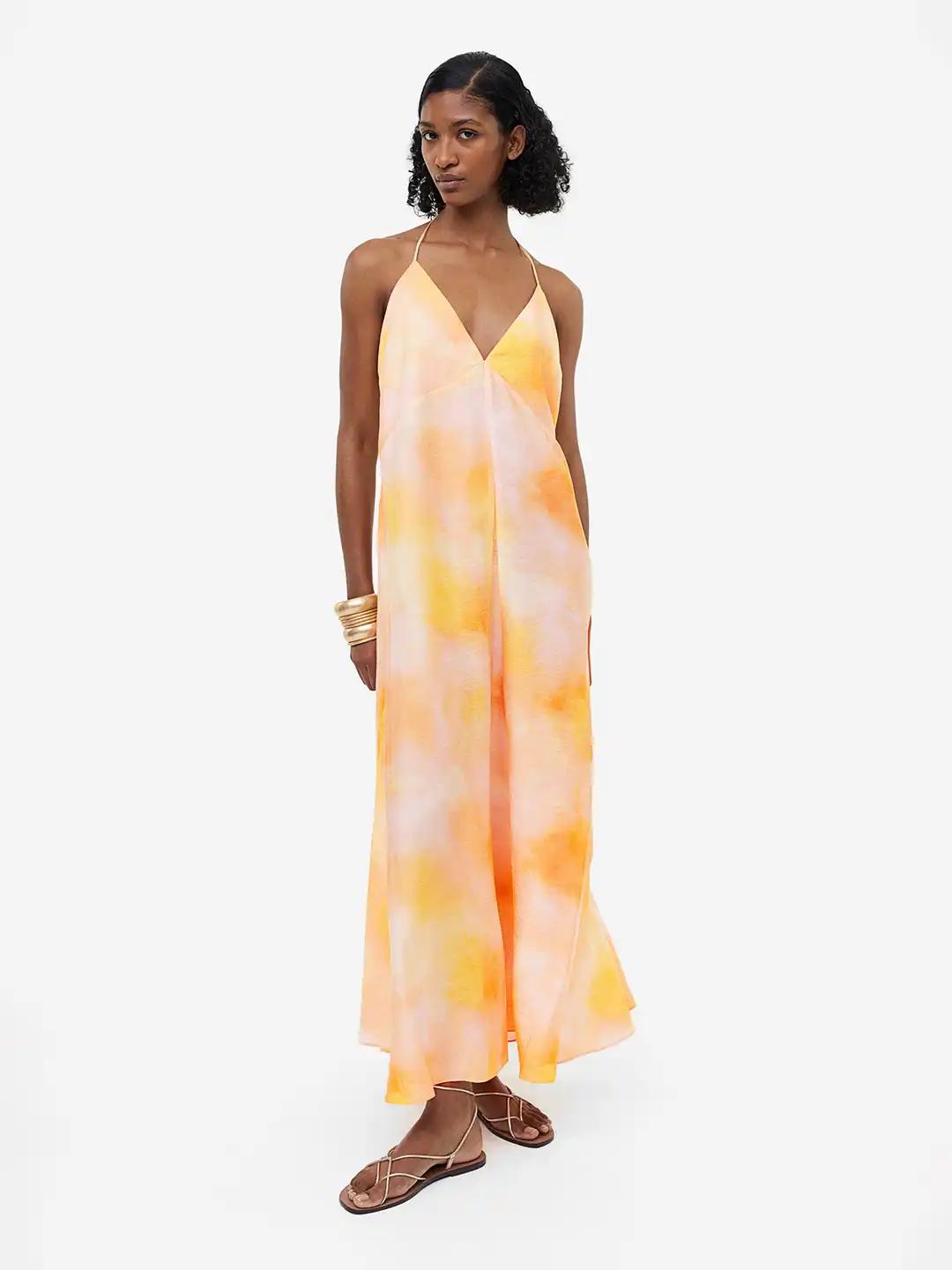 silk blend maxi dress h&m Ladies - Black Fine-Knit Silk-Blend Dress - Size: S