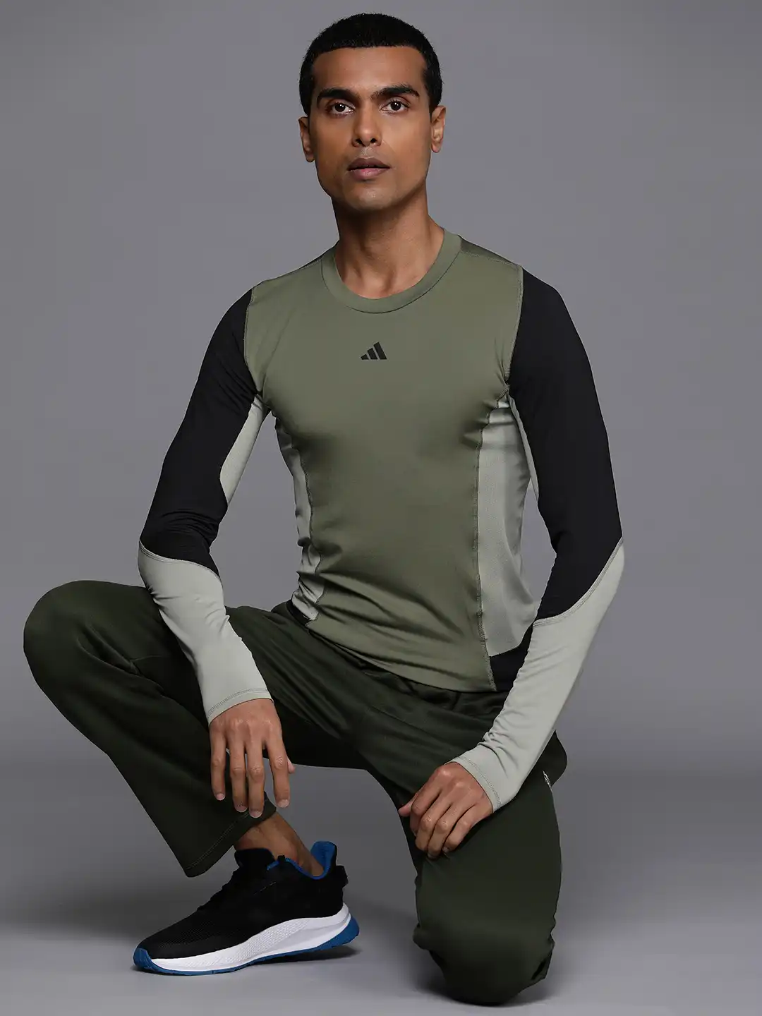 Buy ADIDAS Techfit Colourblock Training T-shirt - Tshirts for Men