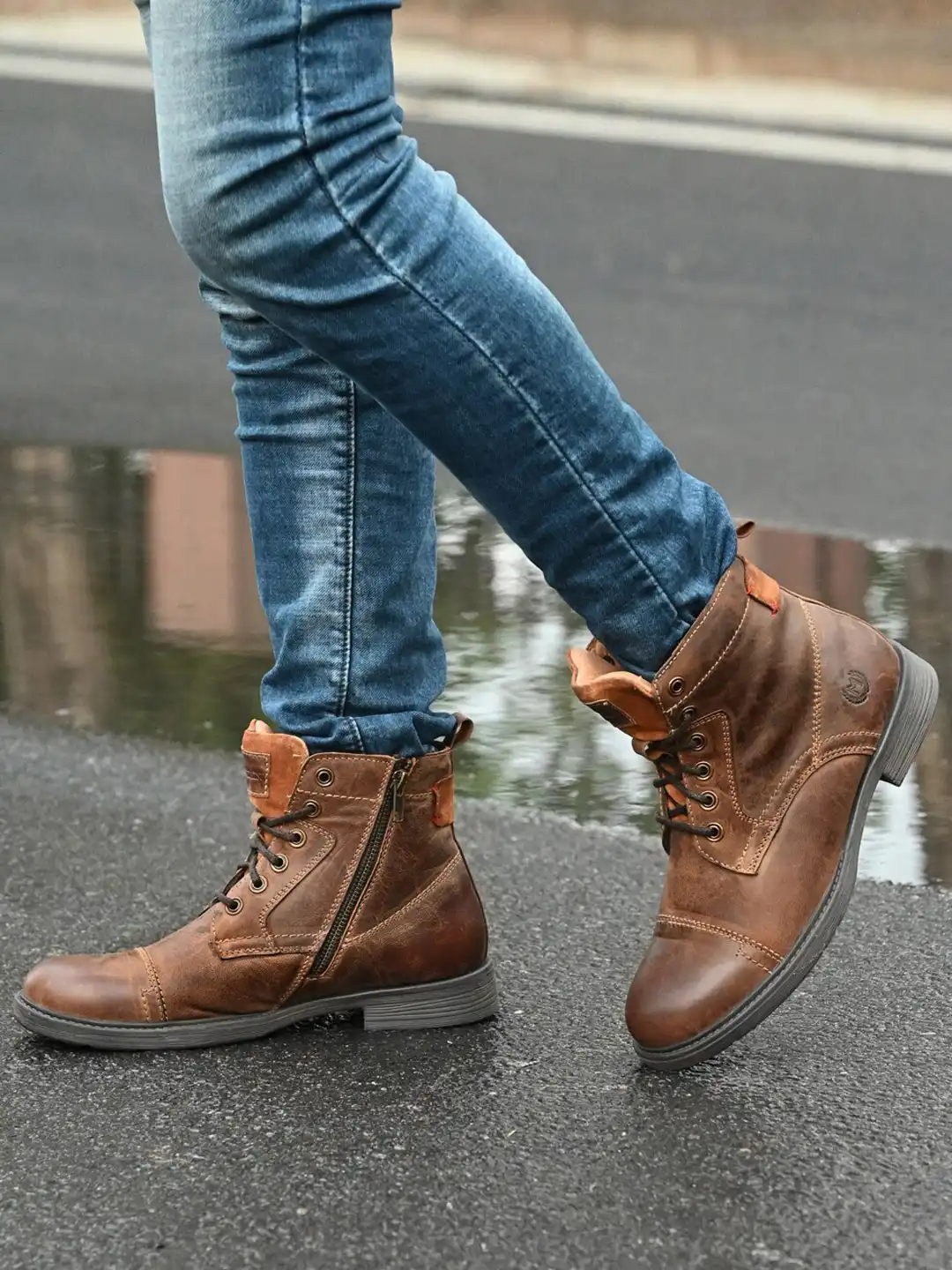 JLS × grounds MOOPIE LEATHER BOOTS 27cm JLS × grounds MOOPIE LEATHER BOOTS 27cm GROUNDS x Published Moopie