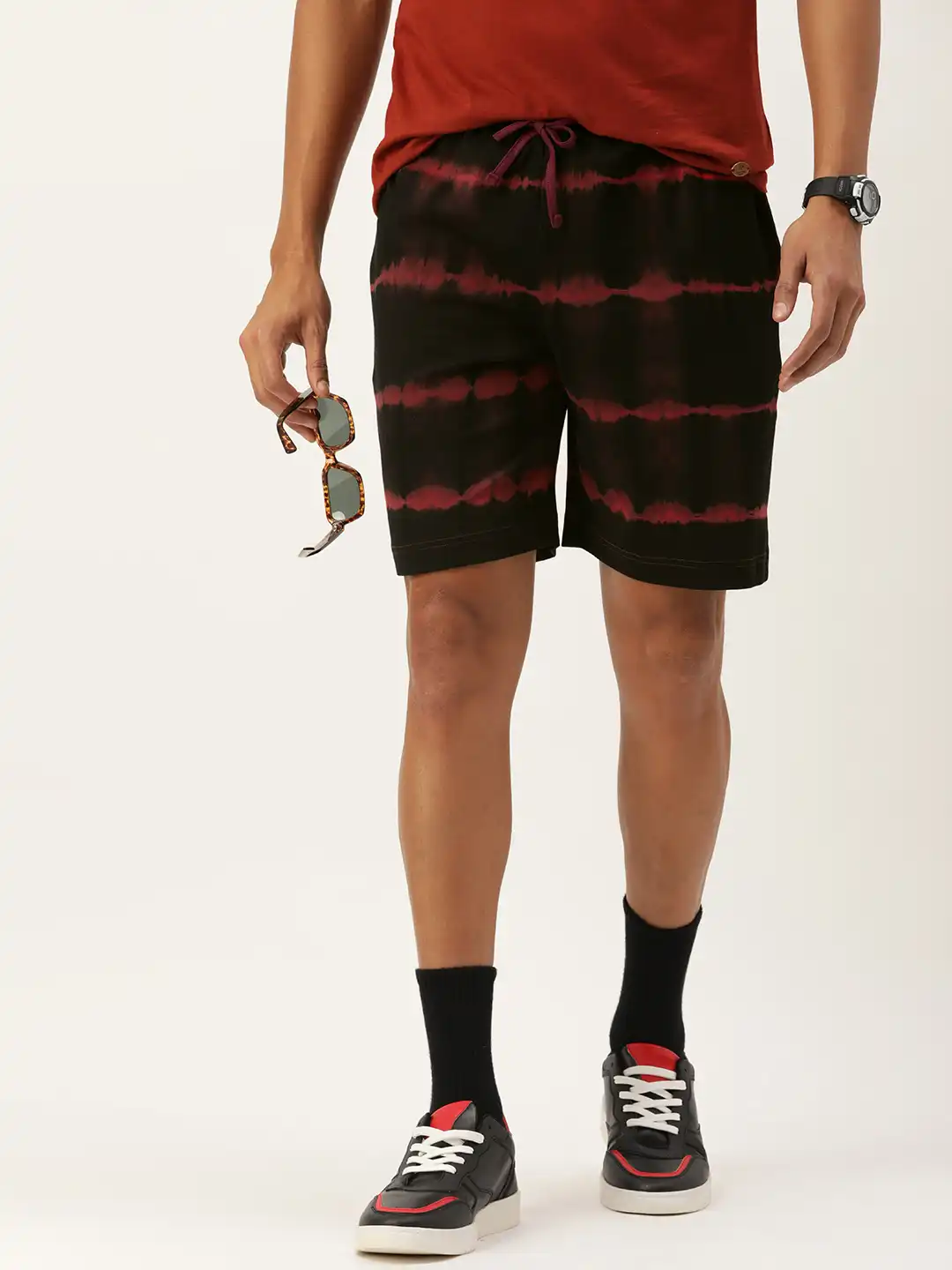 Buy Kook N Keech Men Striped Loose Fit Shorts - Shorts for Men
