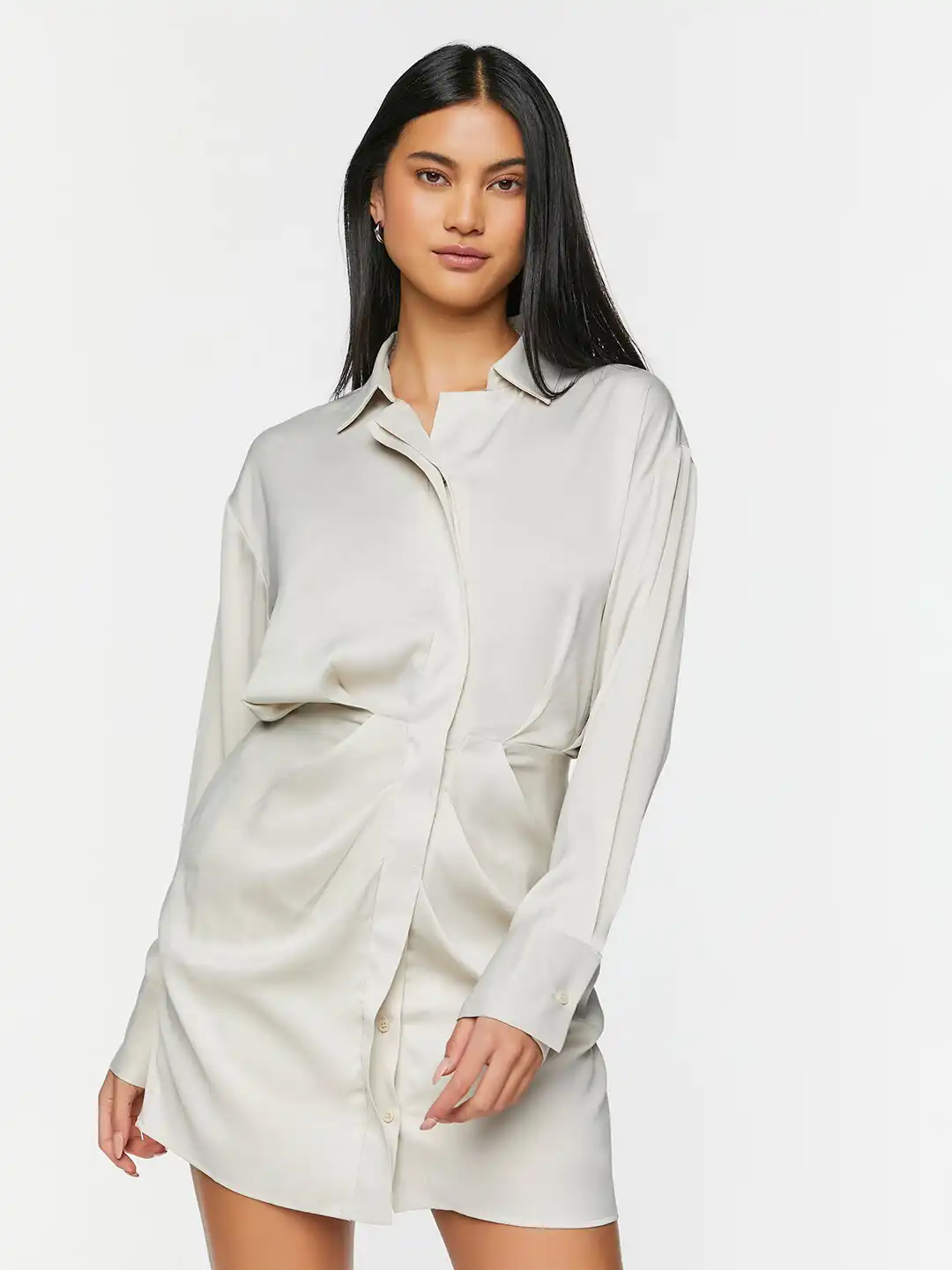 forever 21 white shirt dress Forever 21 Women's Tiered Mini Dress with Embroidered Bust, Adjustable  Spaghetti Straps and Flowy Casual Silhouette for Day or Night Wear, White,  X-Small
