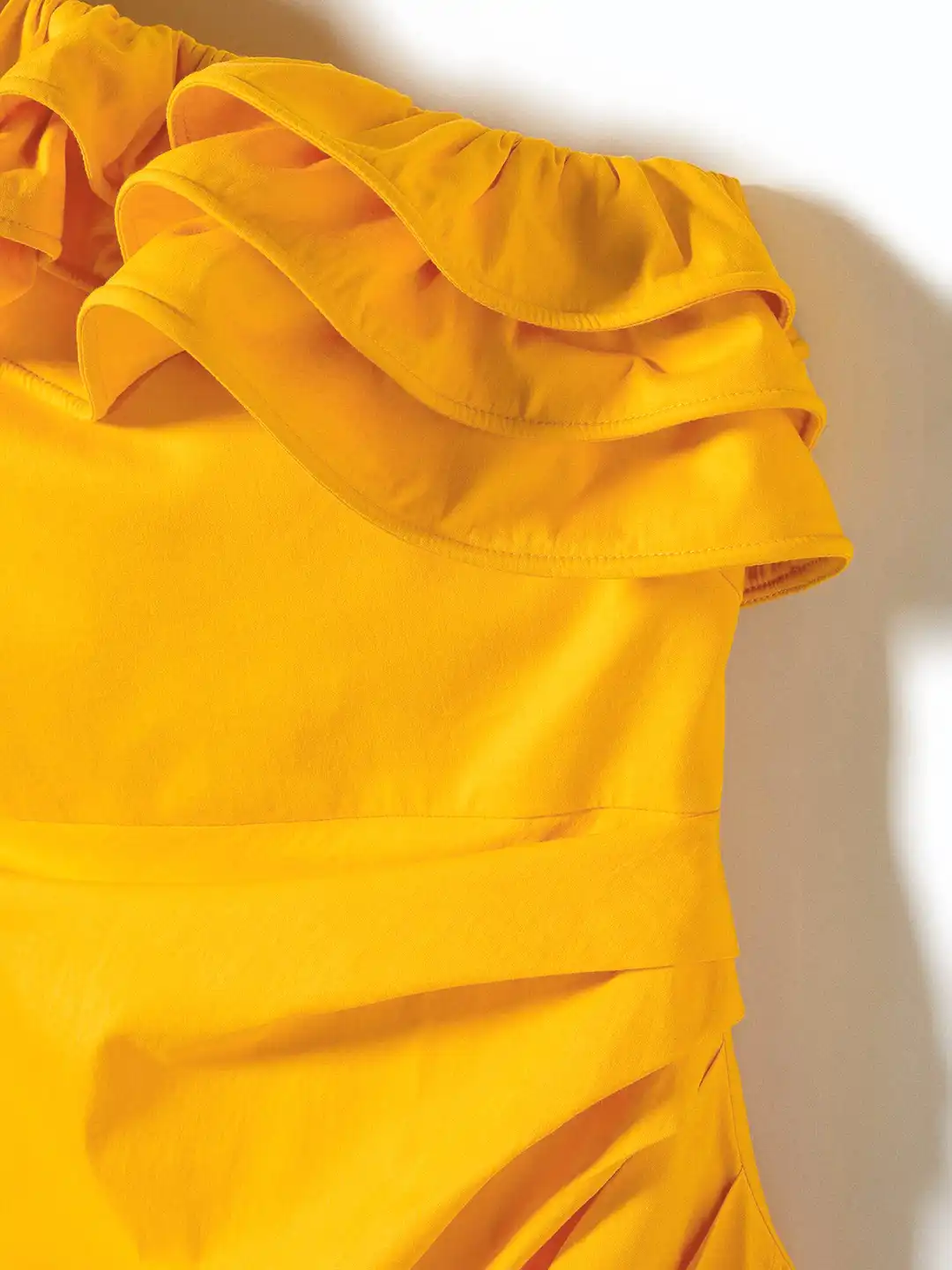 asymmetrical ruffle dress mango Lola Dress by Studio Lexi – Dramatic Tulle Cocktail Dress main image 0