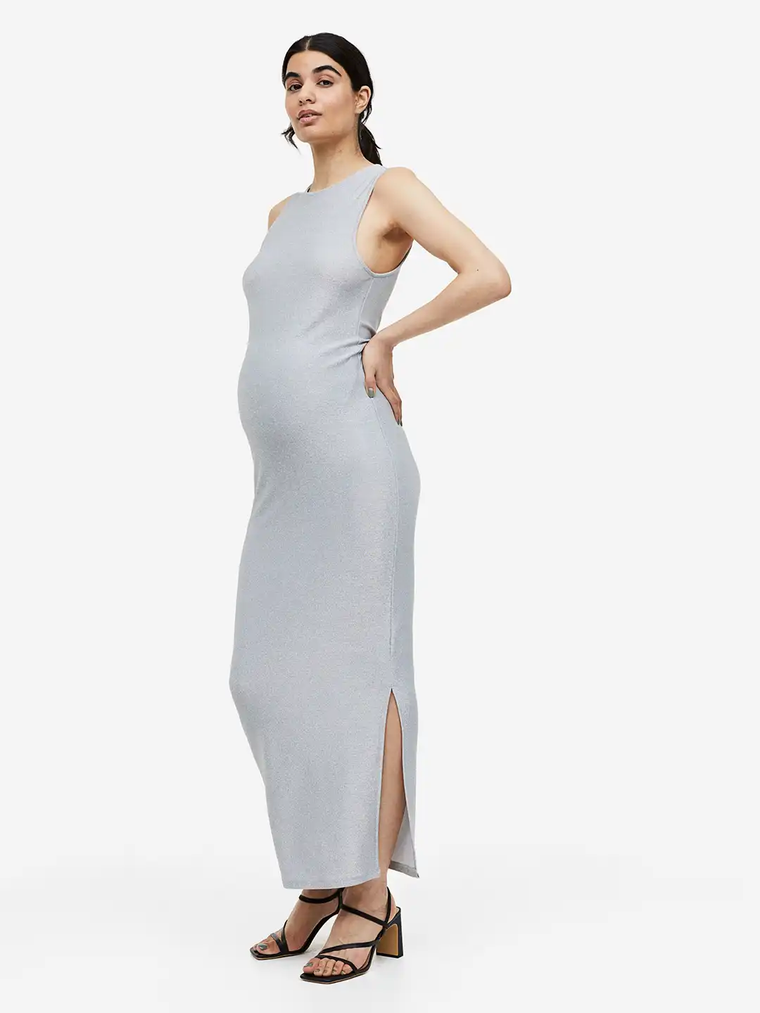Buy H&M MAMA Ribbed Dress - Dresses for Women 23879954 | Myntra