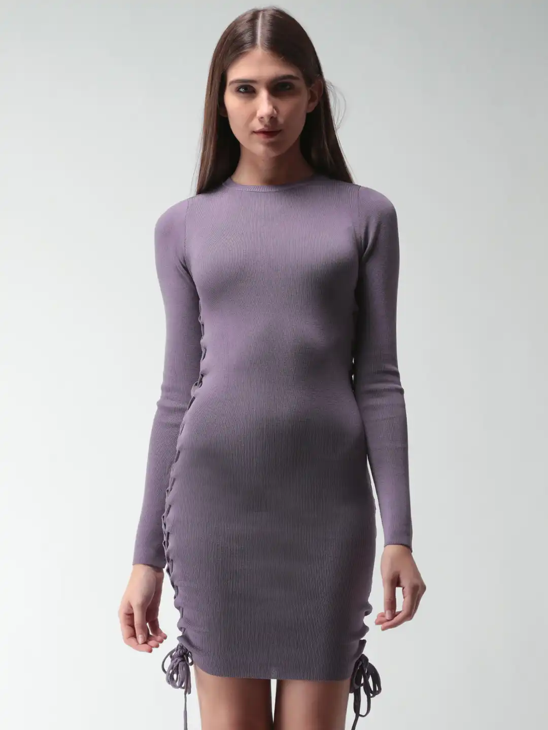 forever 21 purple bodycon dress Womens Forever21 Bodycon Royal Purple Dress