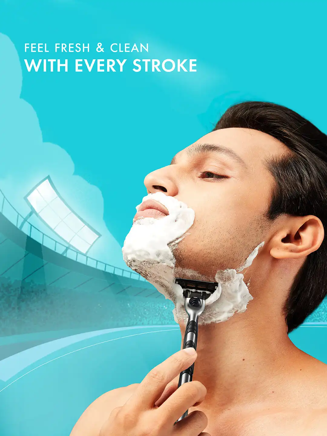 Buy Gillette Mach 3 Cricket Edition Manual Razor with a Styling