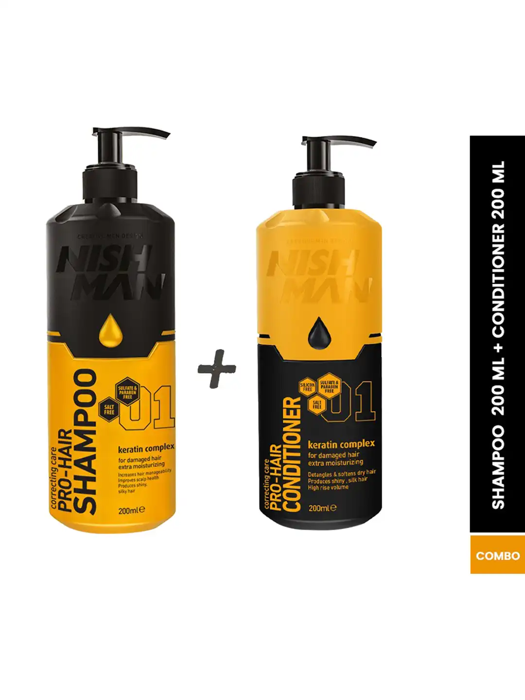 Buy Nishman Set of Keratin Complex Correcting Care Pro-Hair