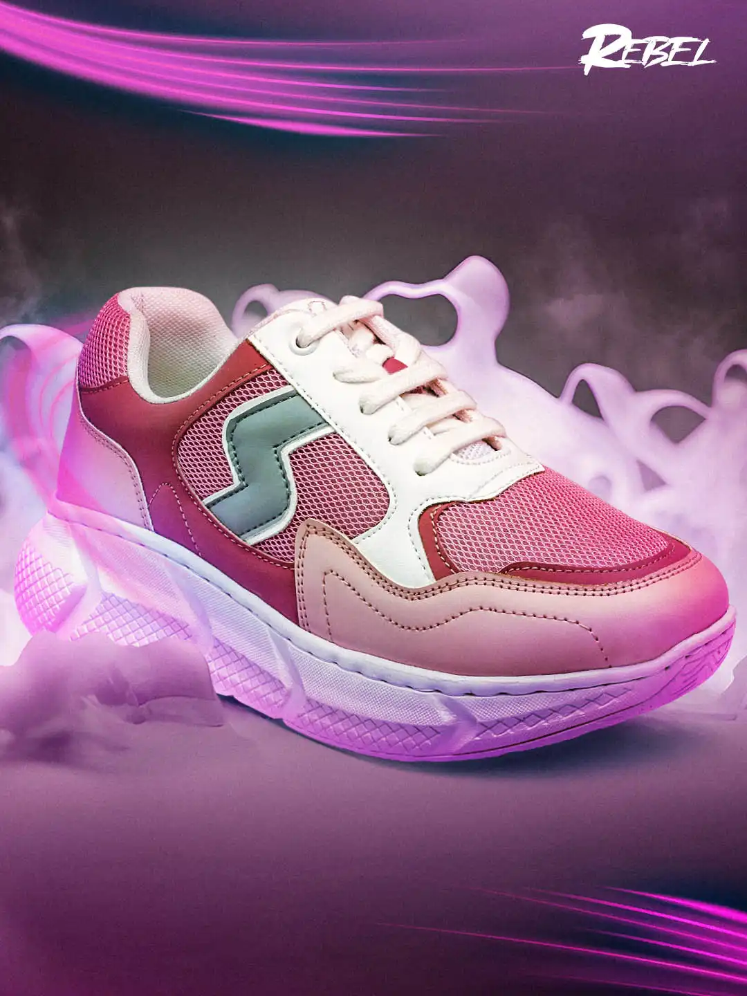 Buy SOLETHREADS REBEL Women Colourblocked Sneakers - Casual Shoes for Women  24422112 | Myntra