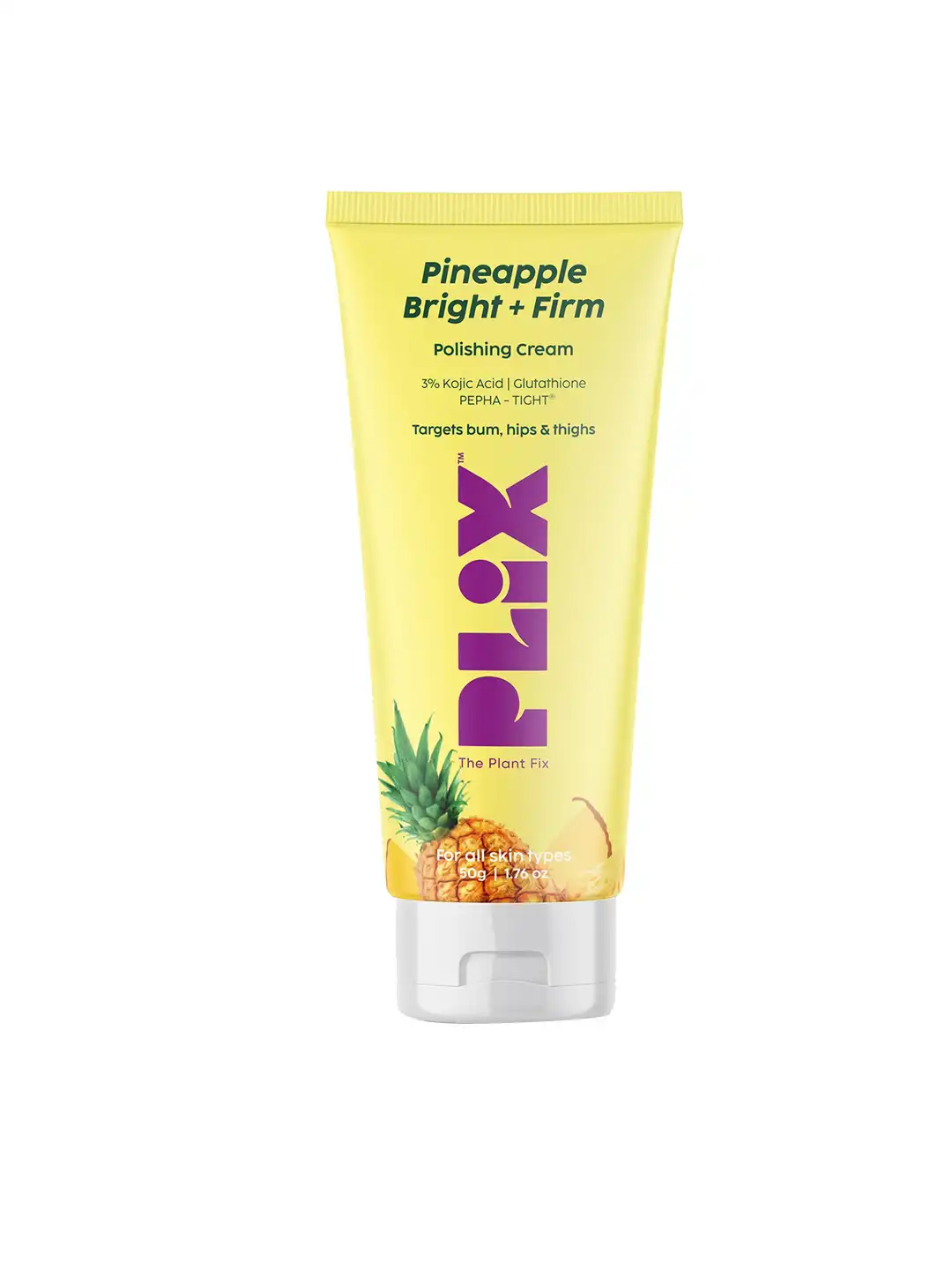 Buy PLIX THE PLANT FIX Pineapple Bright + Firm Polishing Cream With 3%  Kojic Acid - 50g - Body Cream and Lotion for Unisex 24513434
