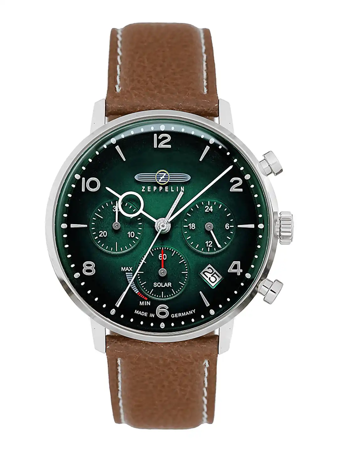 Buy ZEPPELIN Men Embellished Dial Water Resistance Analogue Solar