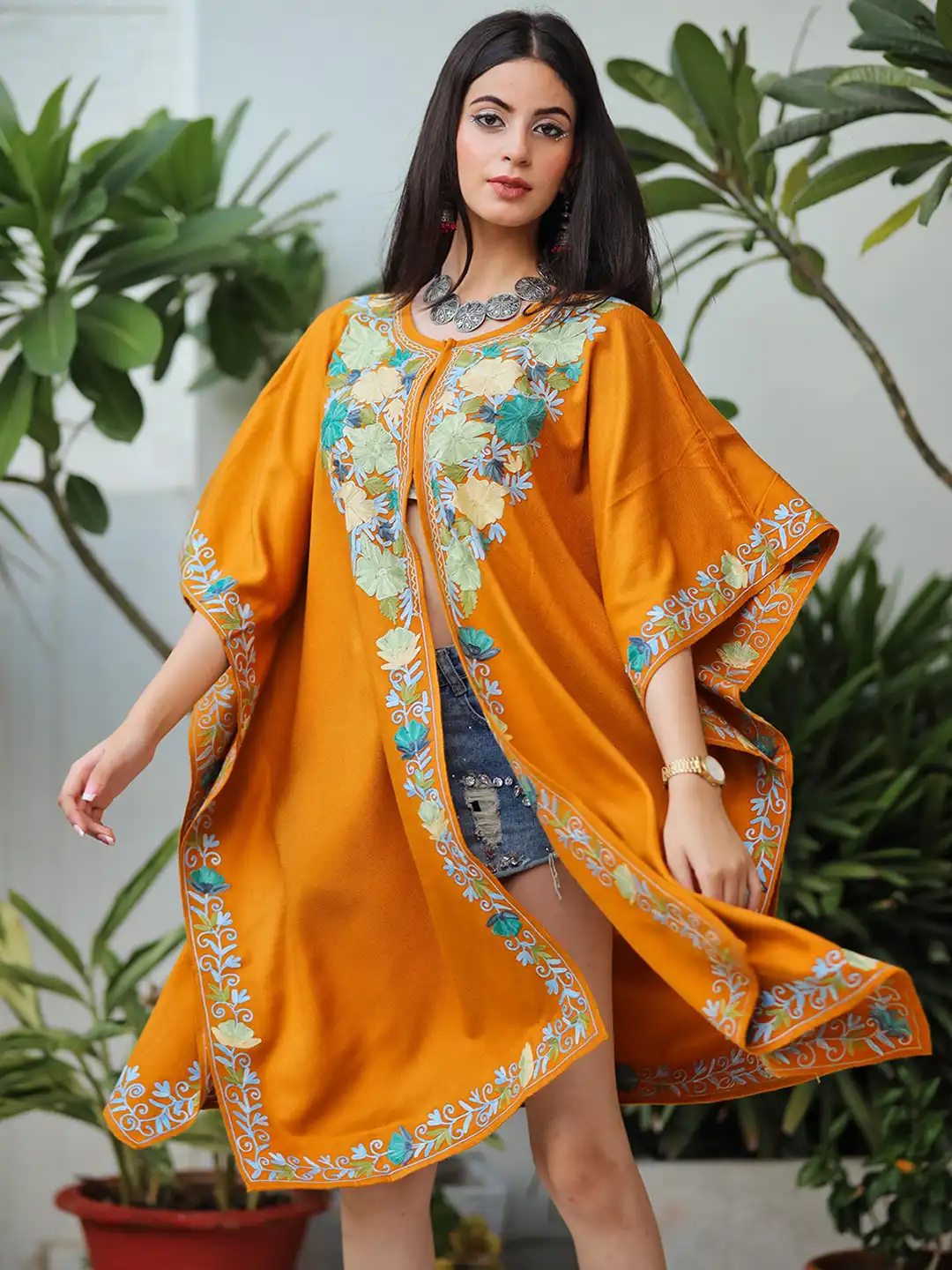 Buy Sangria Embroidered Kaftan Dress - Dresses for Women 24562242 | Myntra Buy Sangria Embroidered Kaftan Dress - Dresses for Women 24562242 | Myntra