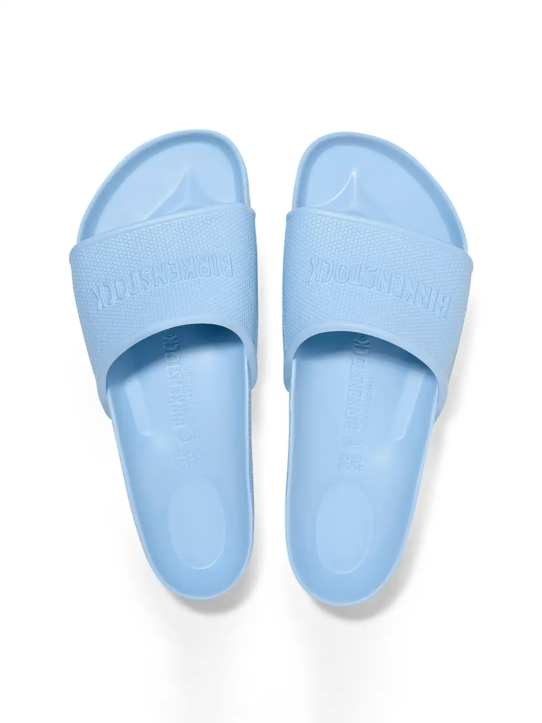 Birkenstock Unisex Barbados EVA Slides Sandals Sky Blue s-l400.jpg main image 4