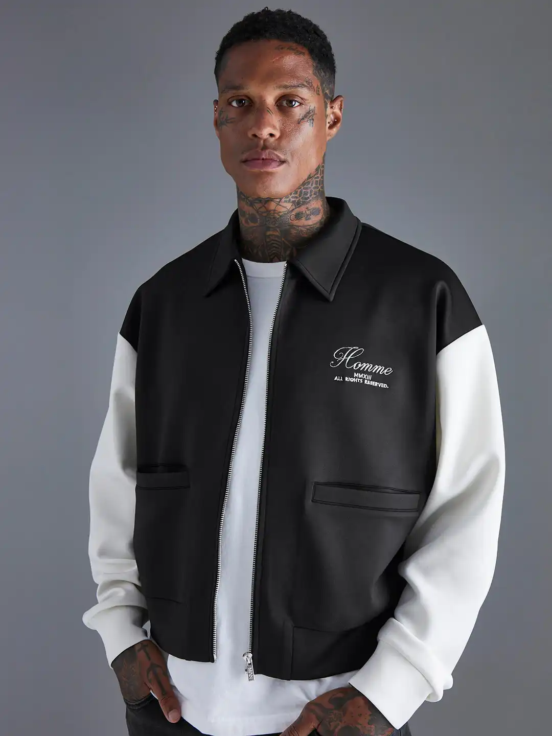 Simply Complicated BOXY DOUBLE JACKET Simply Complicated BOXY