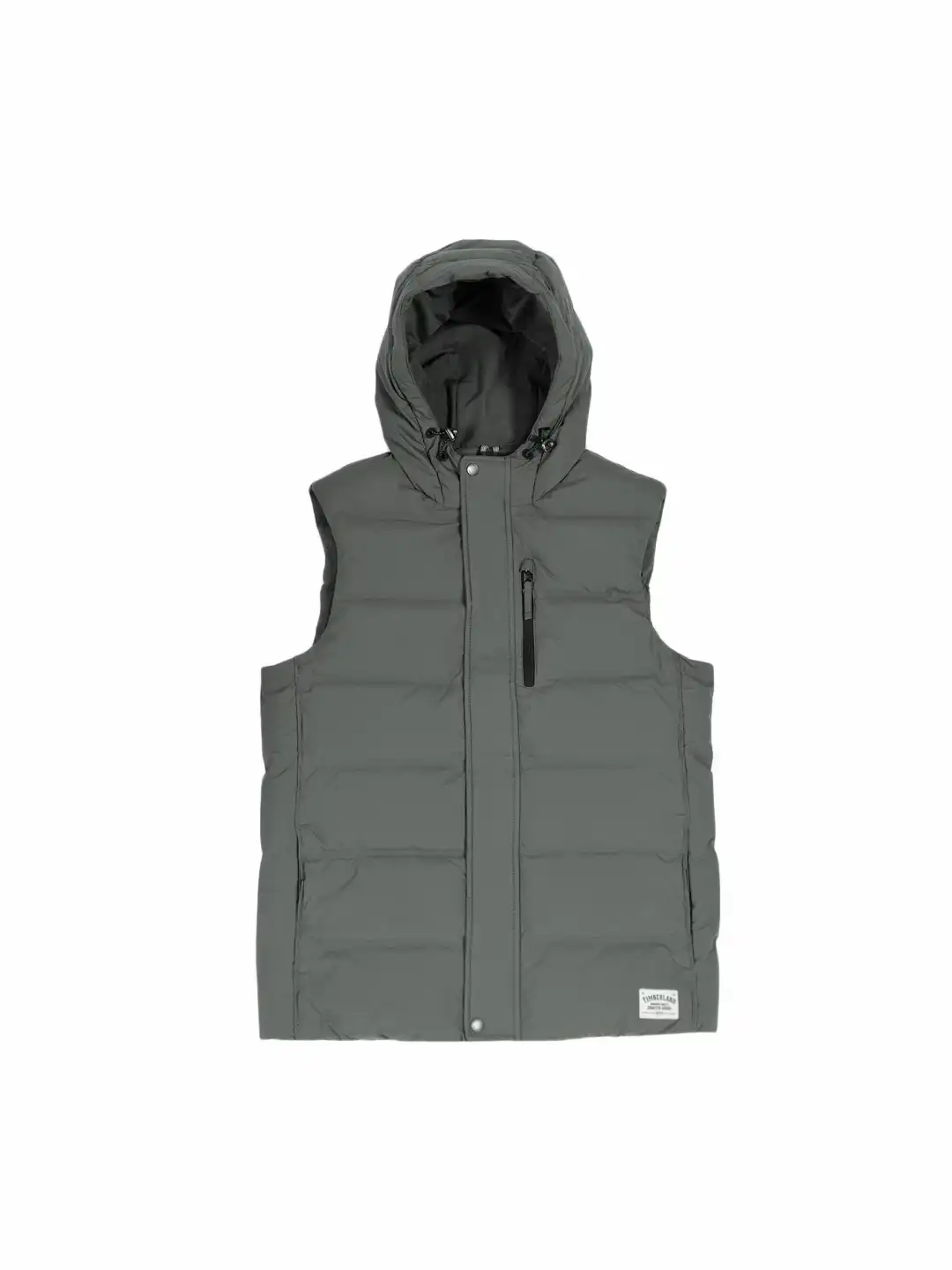 Buy Timberland Men Grey Melange Solid AF Goose Eye Vest Insulator 