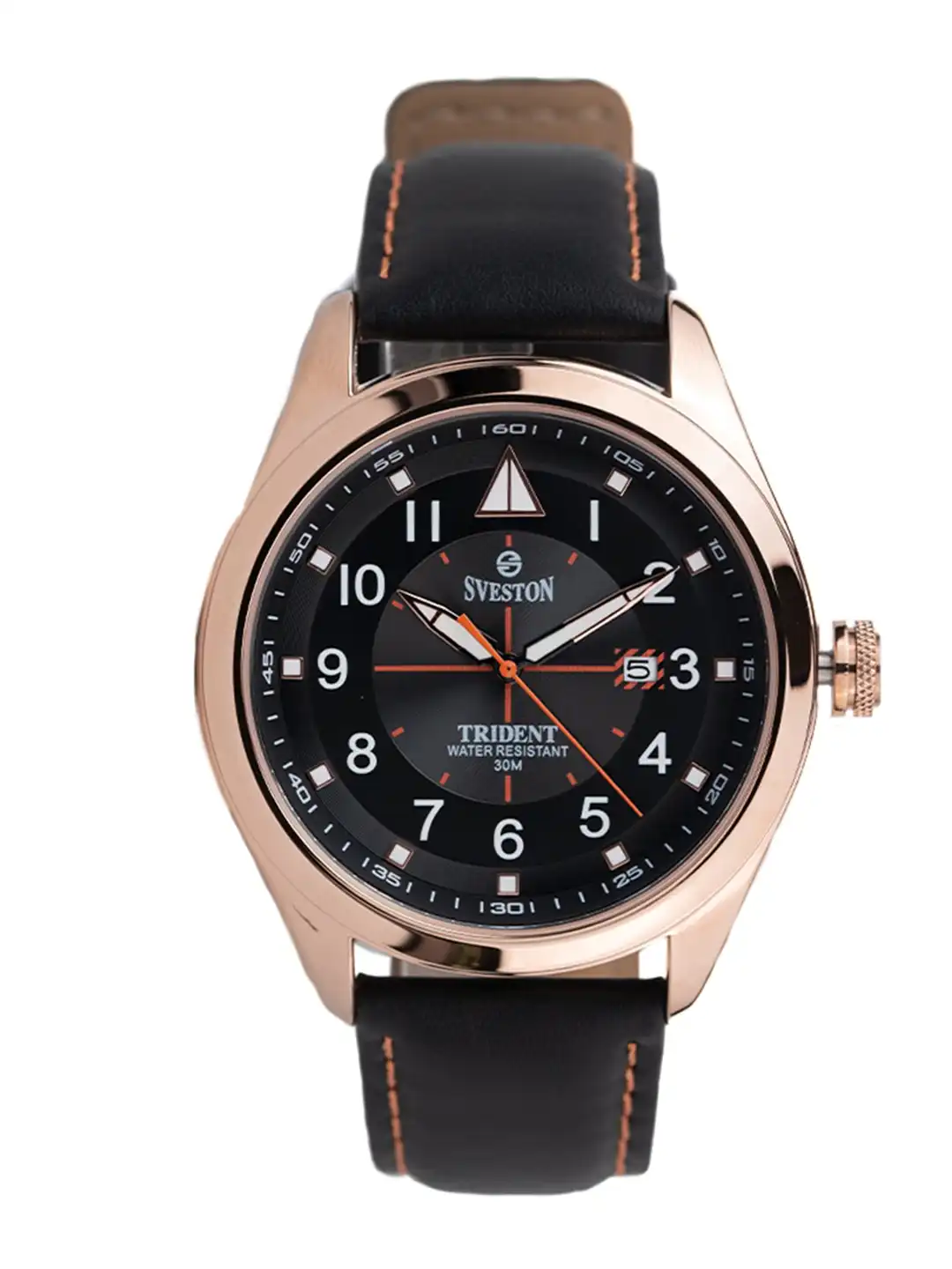 Leather Belt Sveston Leather Watch Buy SVESTON Men Dial Leather Straps Analogue Watch SV-8230GBRGB Watches  For Men 24753284 Myntra