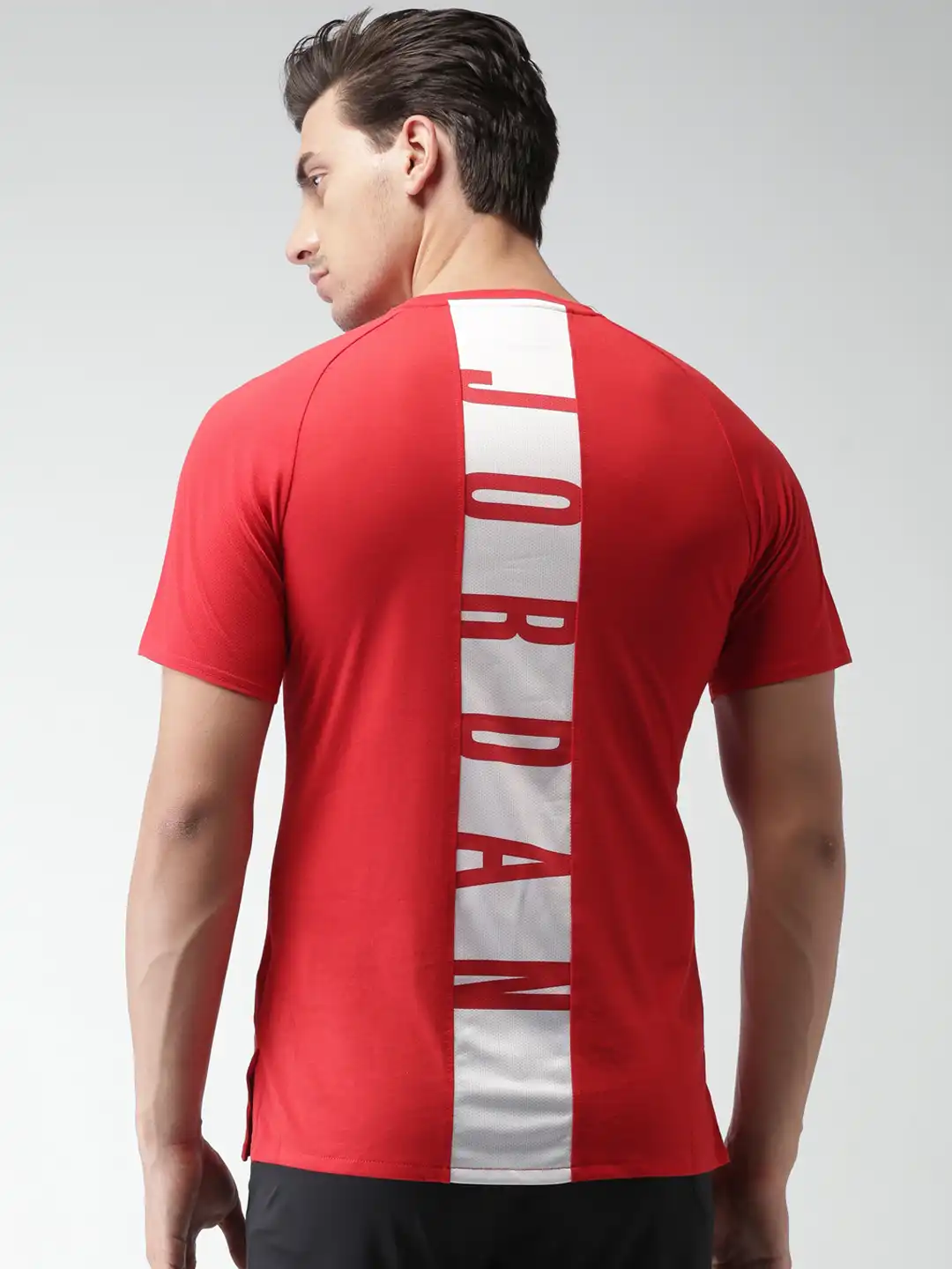 Buy Nike Men Red Printed Jordan Dry 23 Alpha T-shirt - Tshirts for